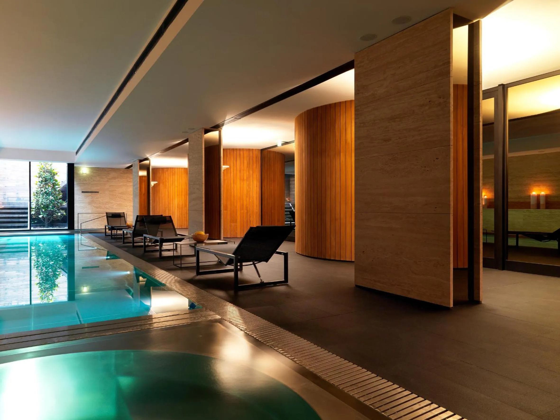 Swimming pool in Sense Hotel Sofia, a Member of Design Hotels