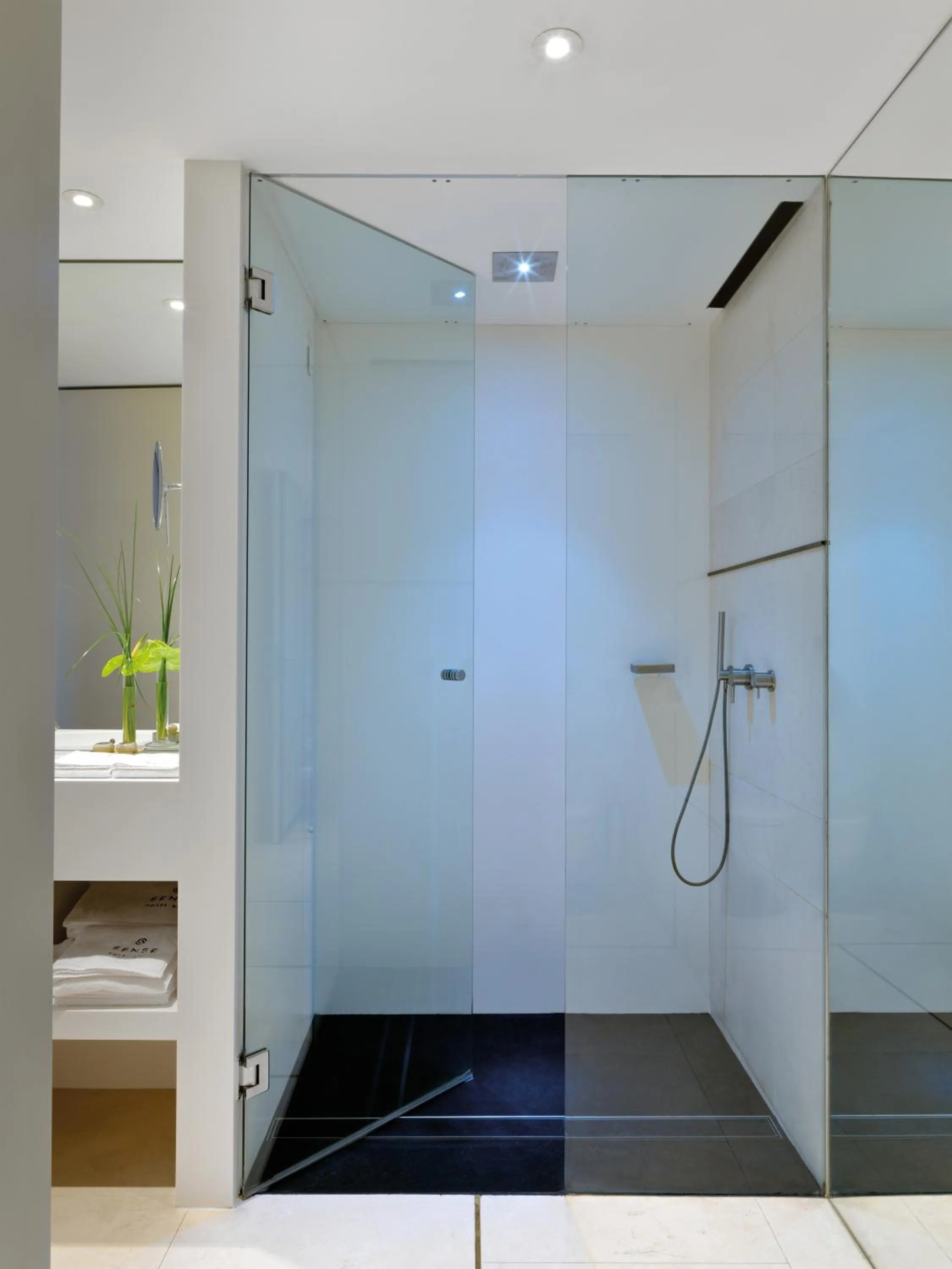 Bathroom in Sense Hotel Sofia, a Member of Design Hotels