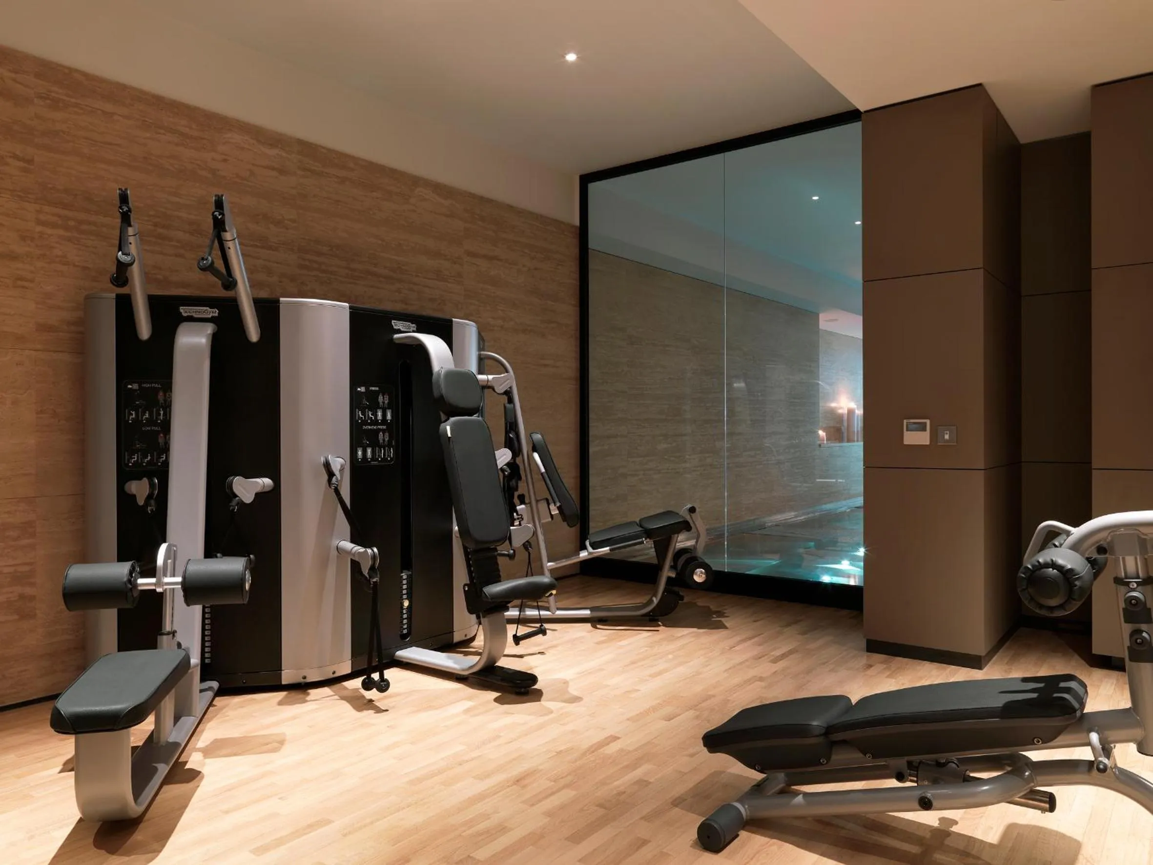 Fitness centre/facilities in Sense Hotel Sofia, a Member of Design Hotels
