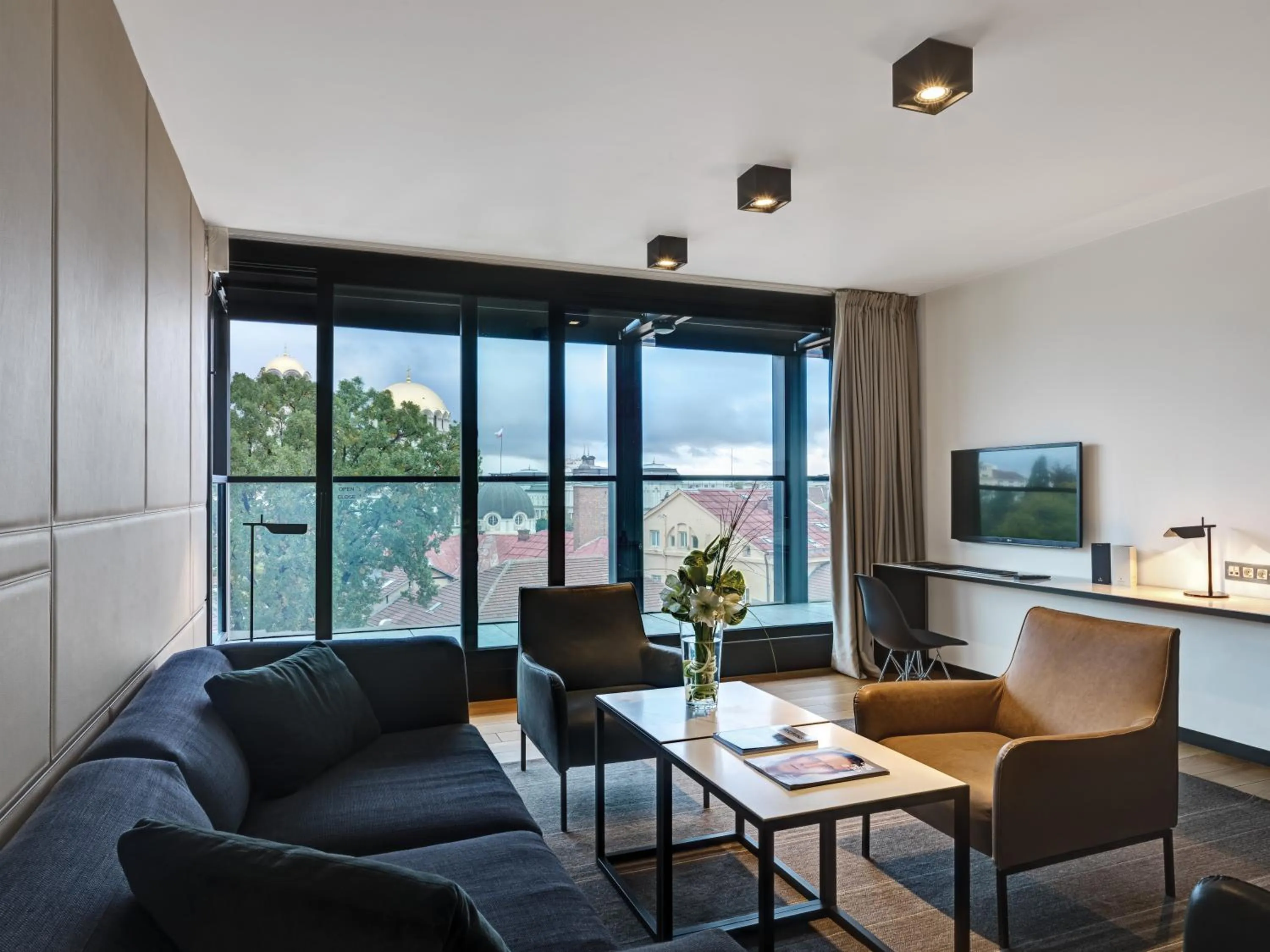 Balcony/Terrace in Sense Hotel Sofia, a Member of Design Hotels