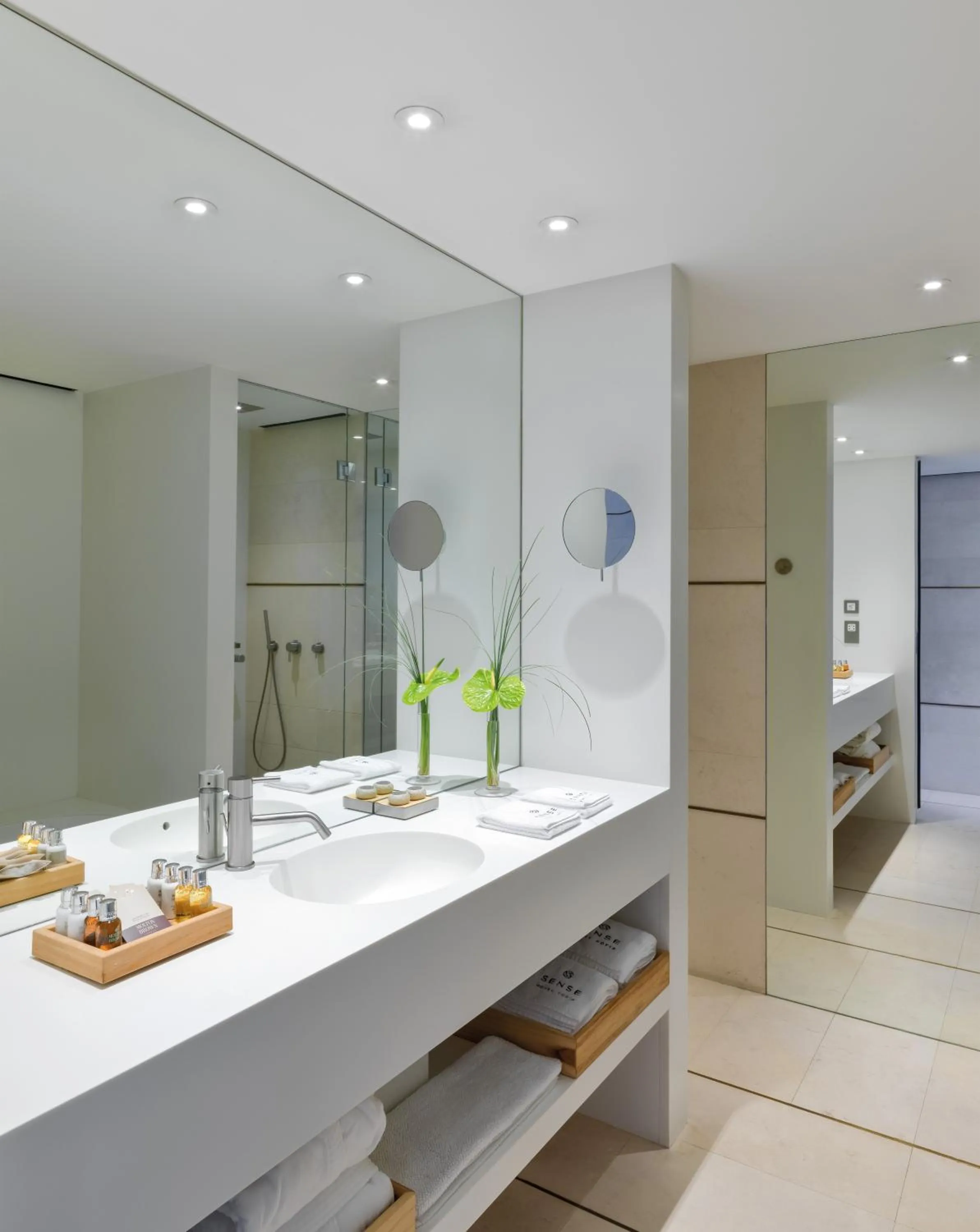 Bathroom in Sense Hotel Sofia, a Member of Design Hotels