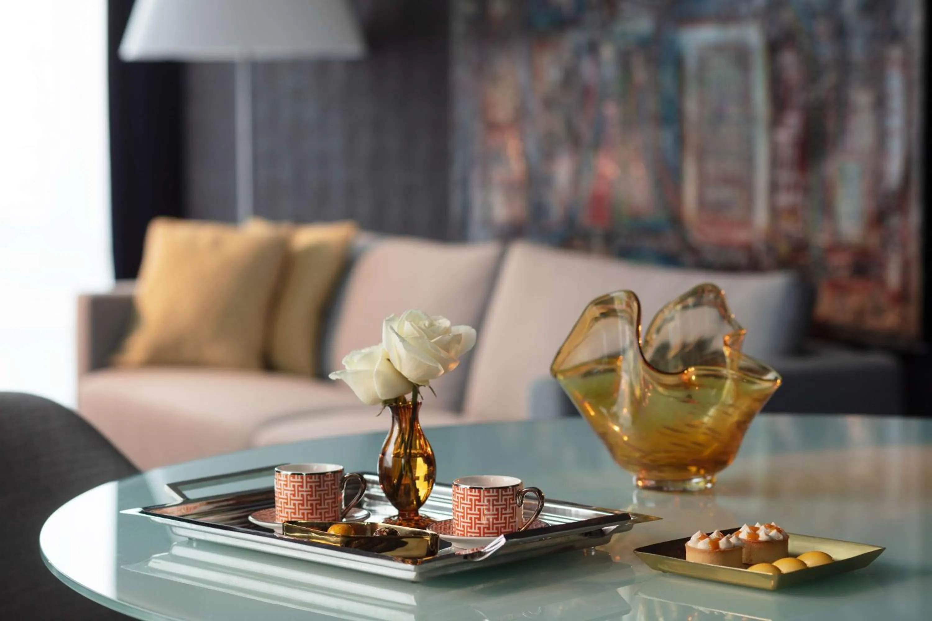 Photo of the whole room in Anantara The Marker Dublin- A Leading Hotel of the World