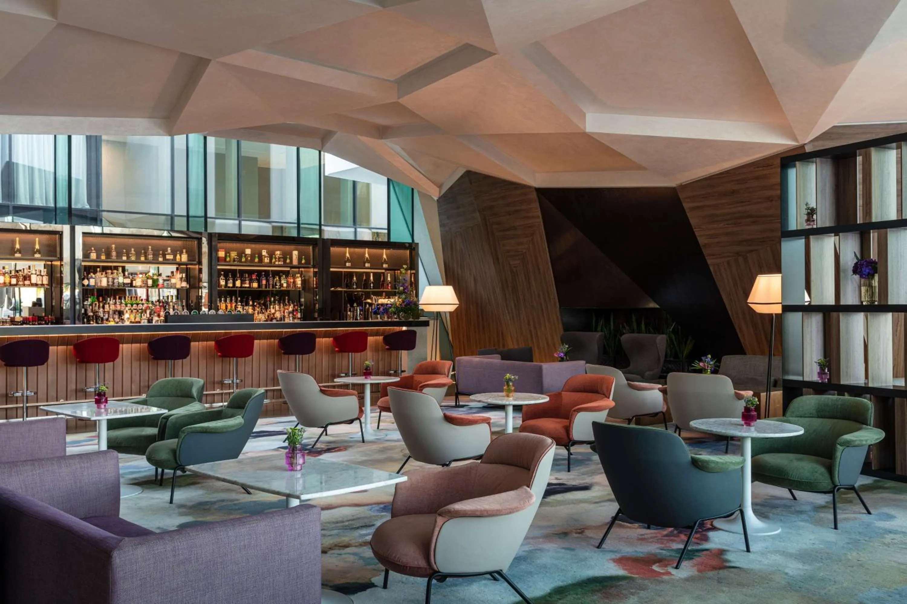 Lounge or bar in Anantara The Marker Dublin- A Leading Hotel of the World