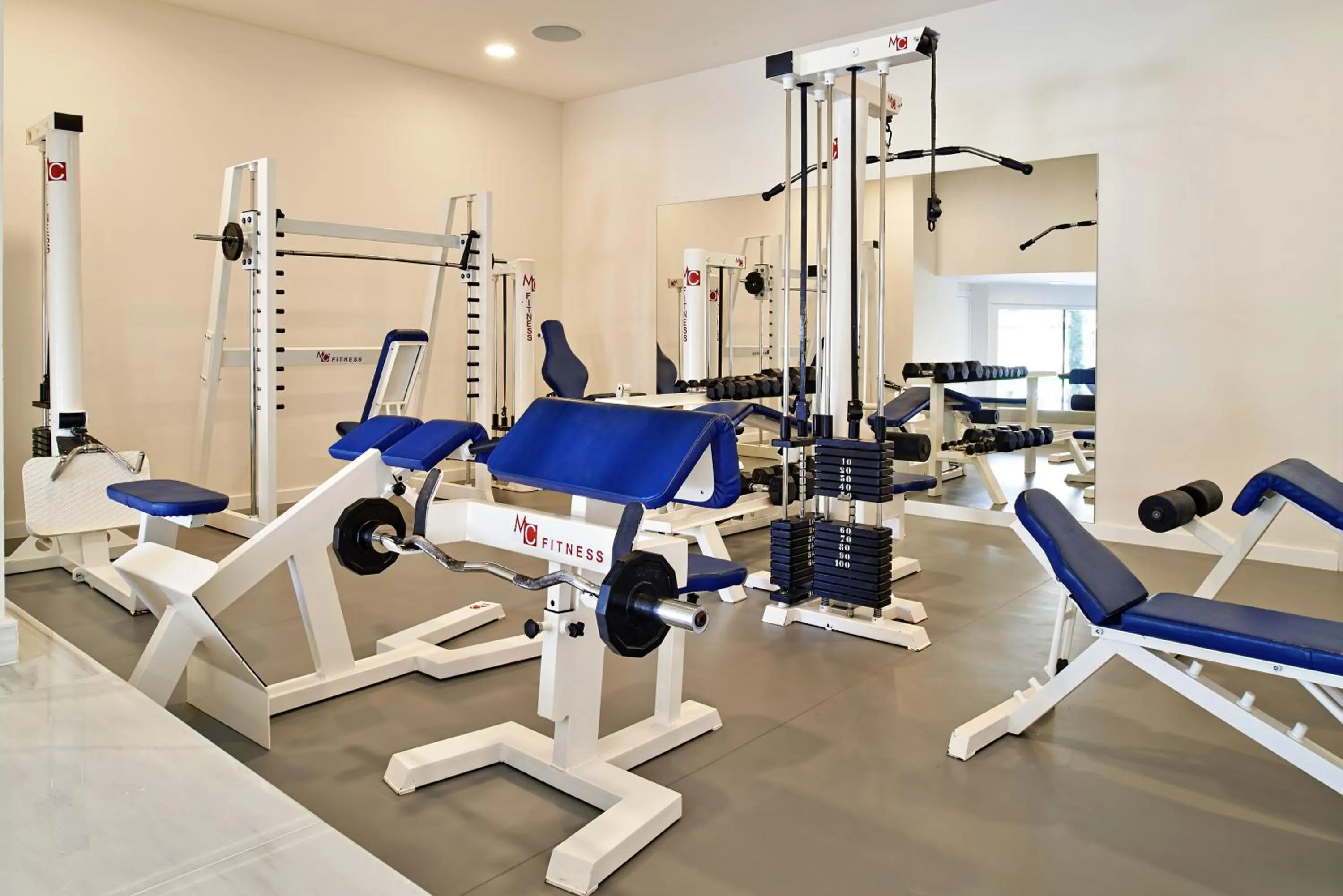Fitness centre/facilities in Hipotels Coma Gran