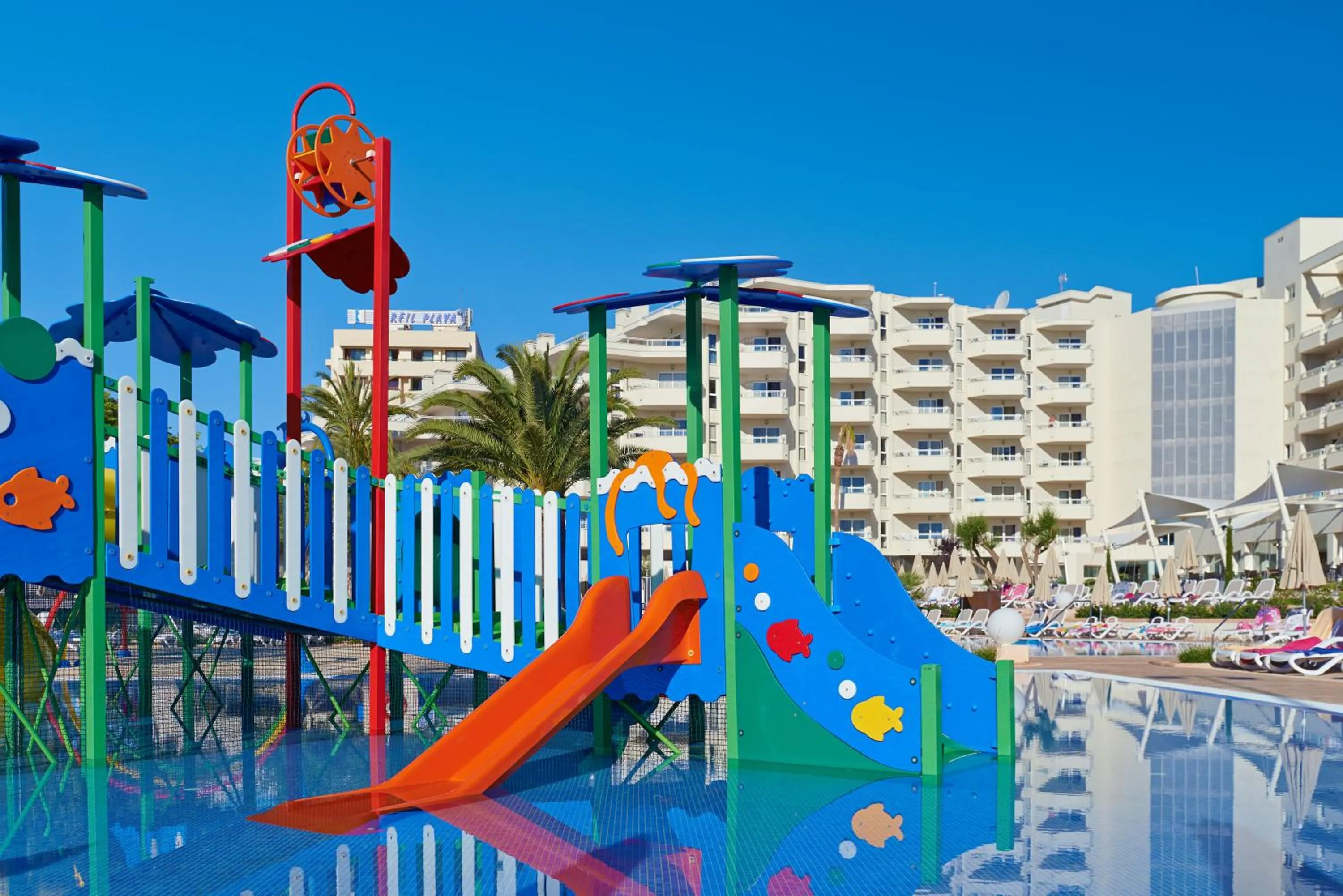 Children play ground in Hipotels Coma Gran