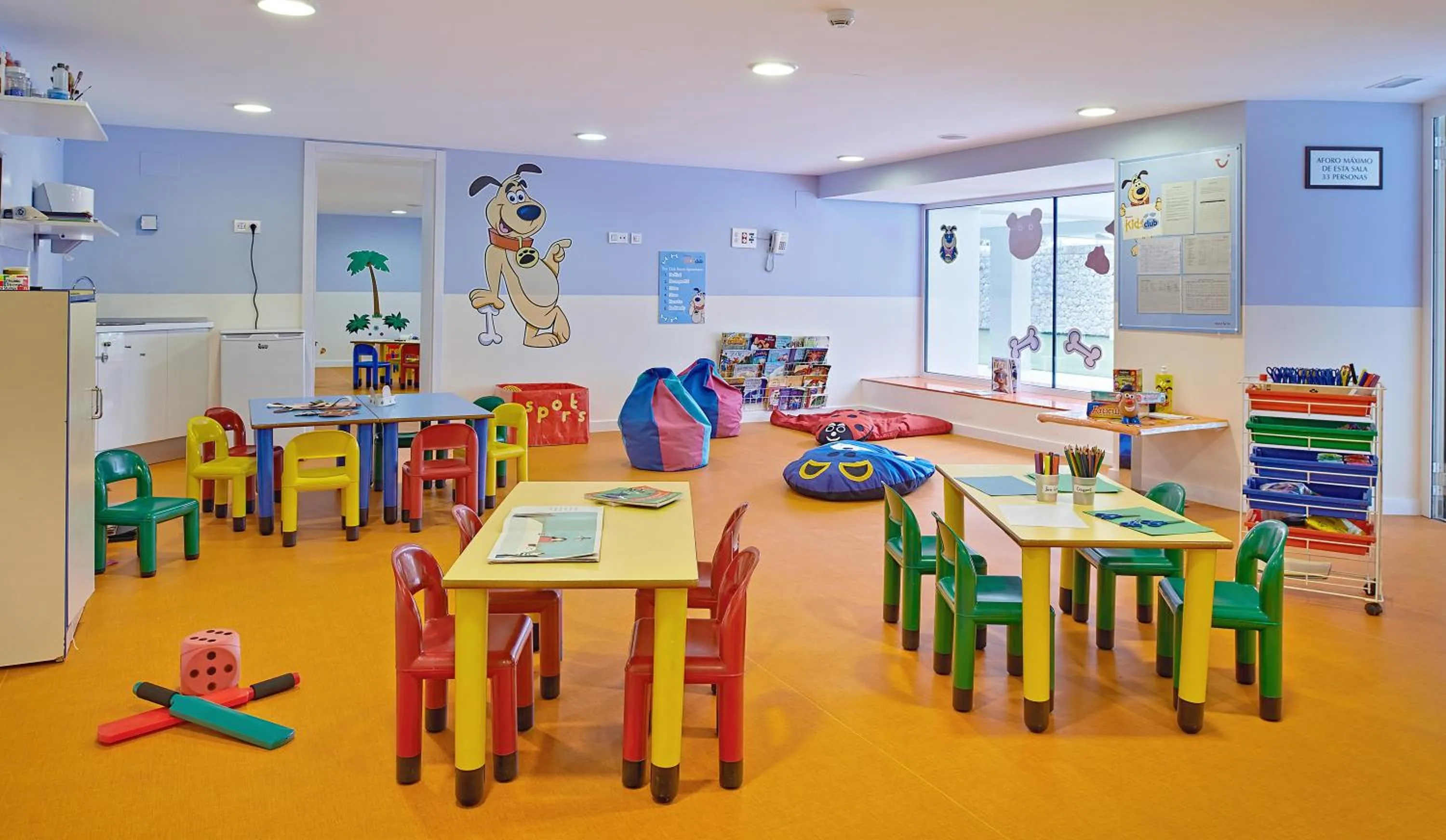 Children play ground in Hipotels Coma Gran