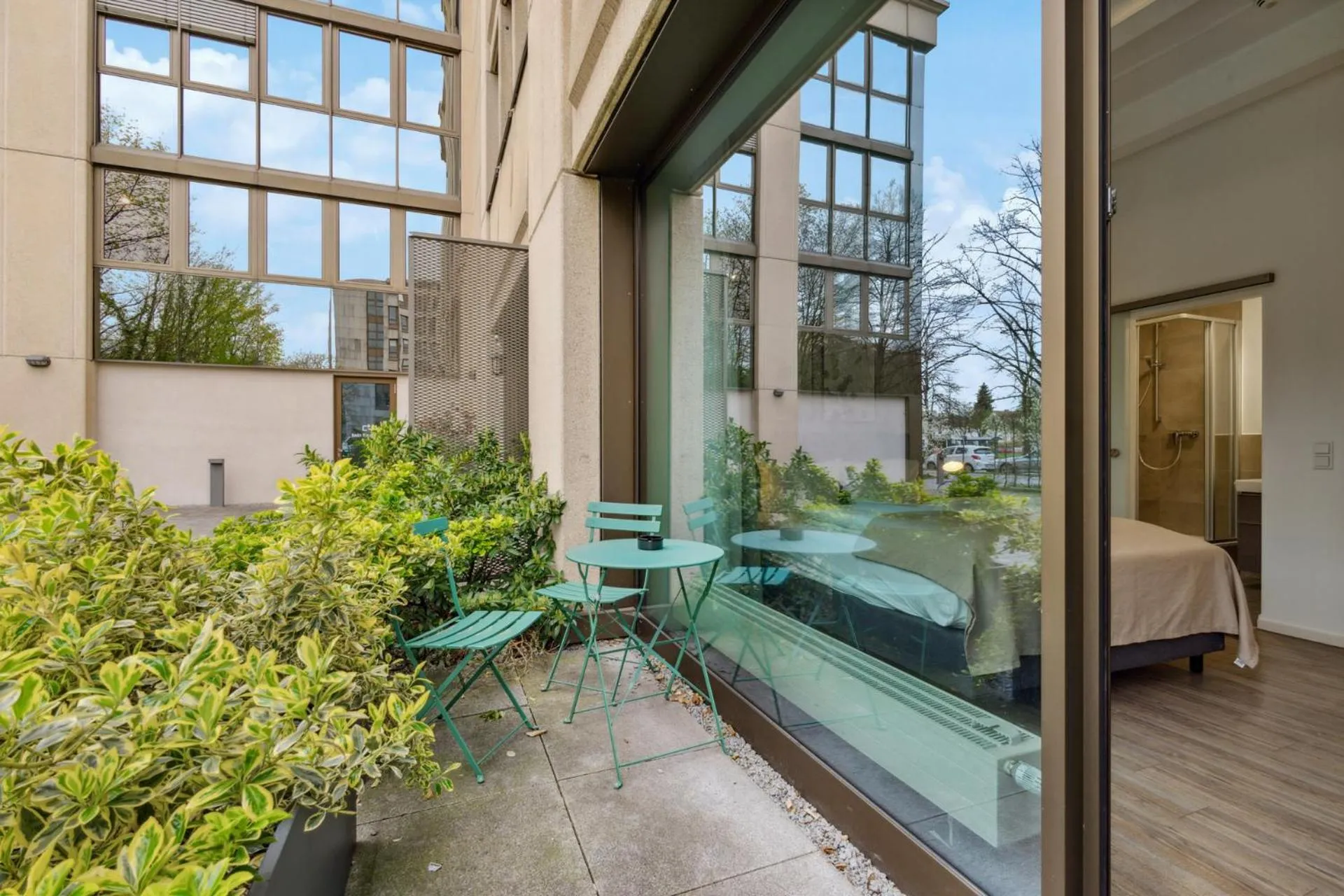 View (from property/room) in Limehome Munich Fritz-Erler Str