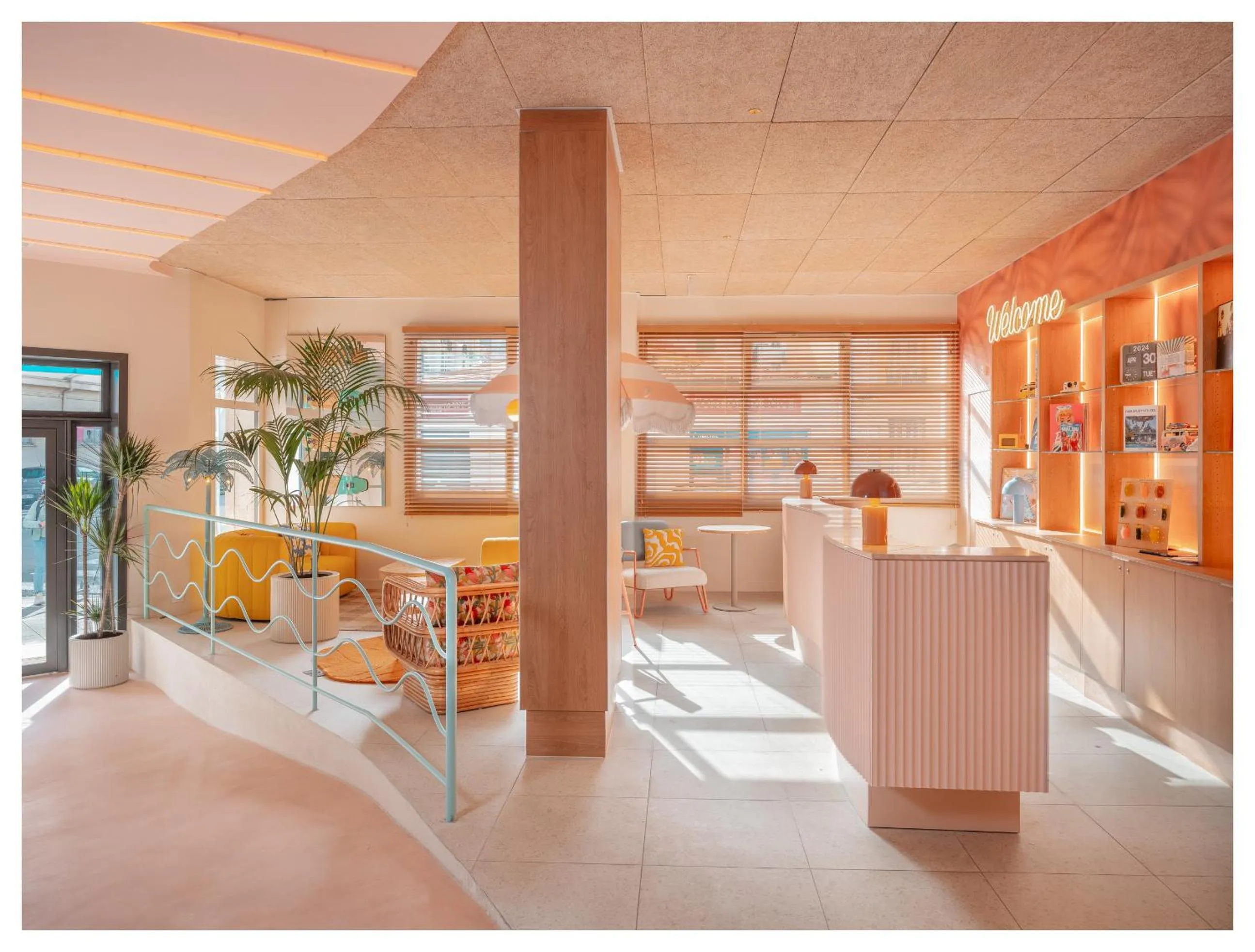 Lobby or reception in Nice Pam Hotel