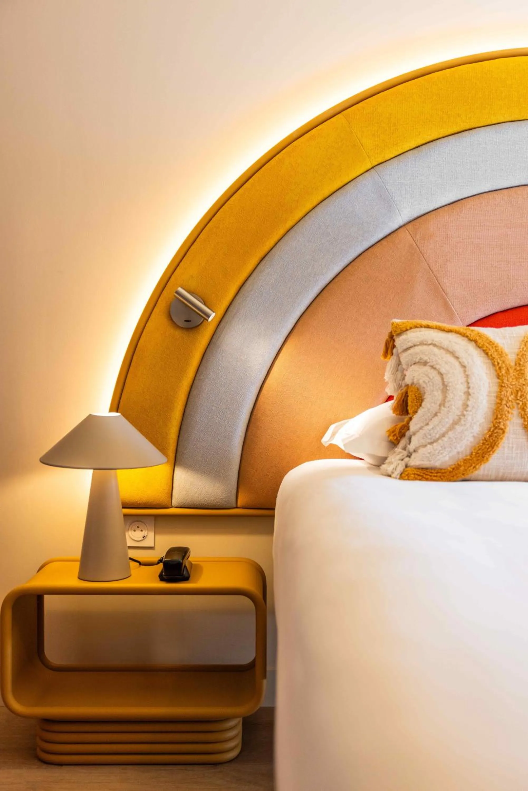 Bed in Nice Pam Hotel