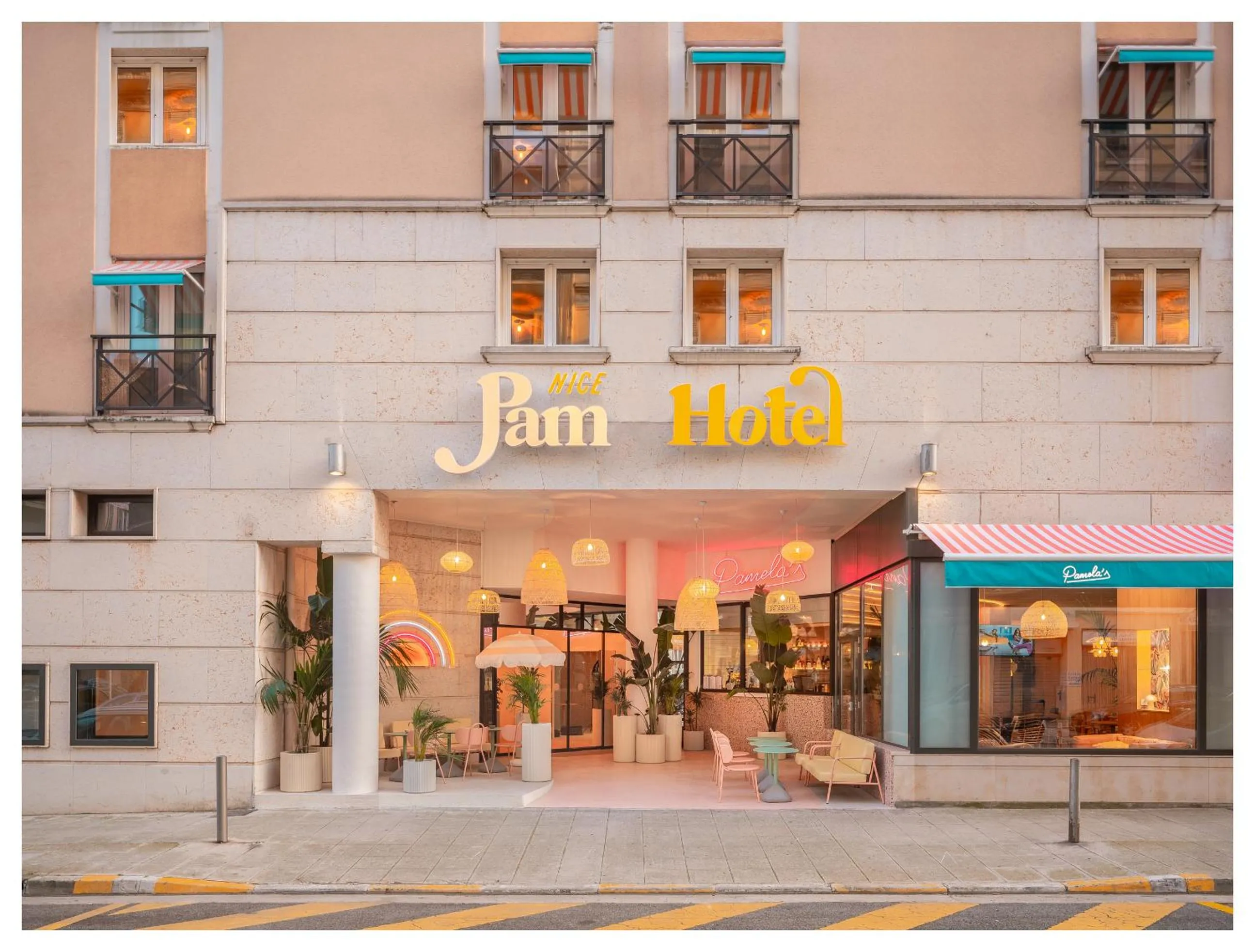 Property building in Nice Pam Hotel