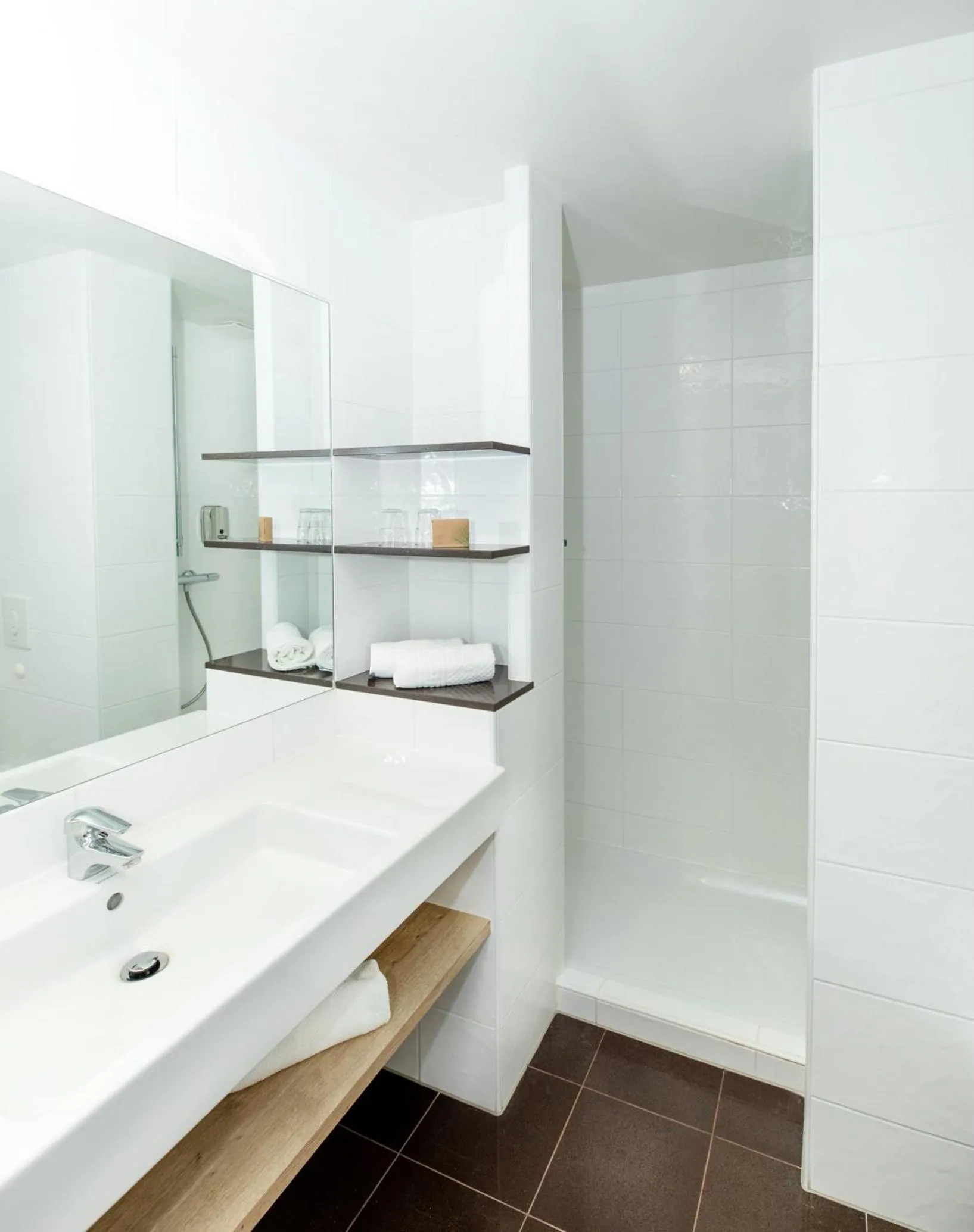 Bathroom in La Clairière bio & spahotel