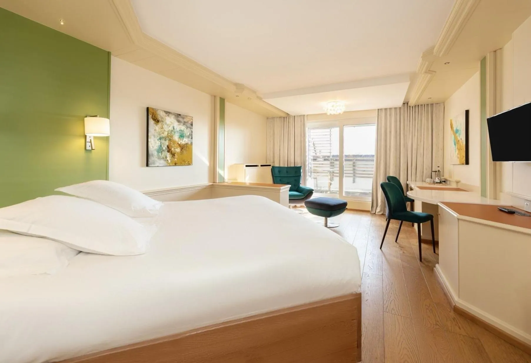 Bedroom, Bed in La Clairière bio & spahotel