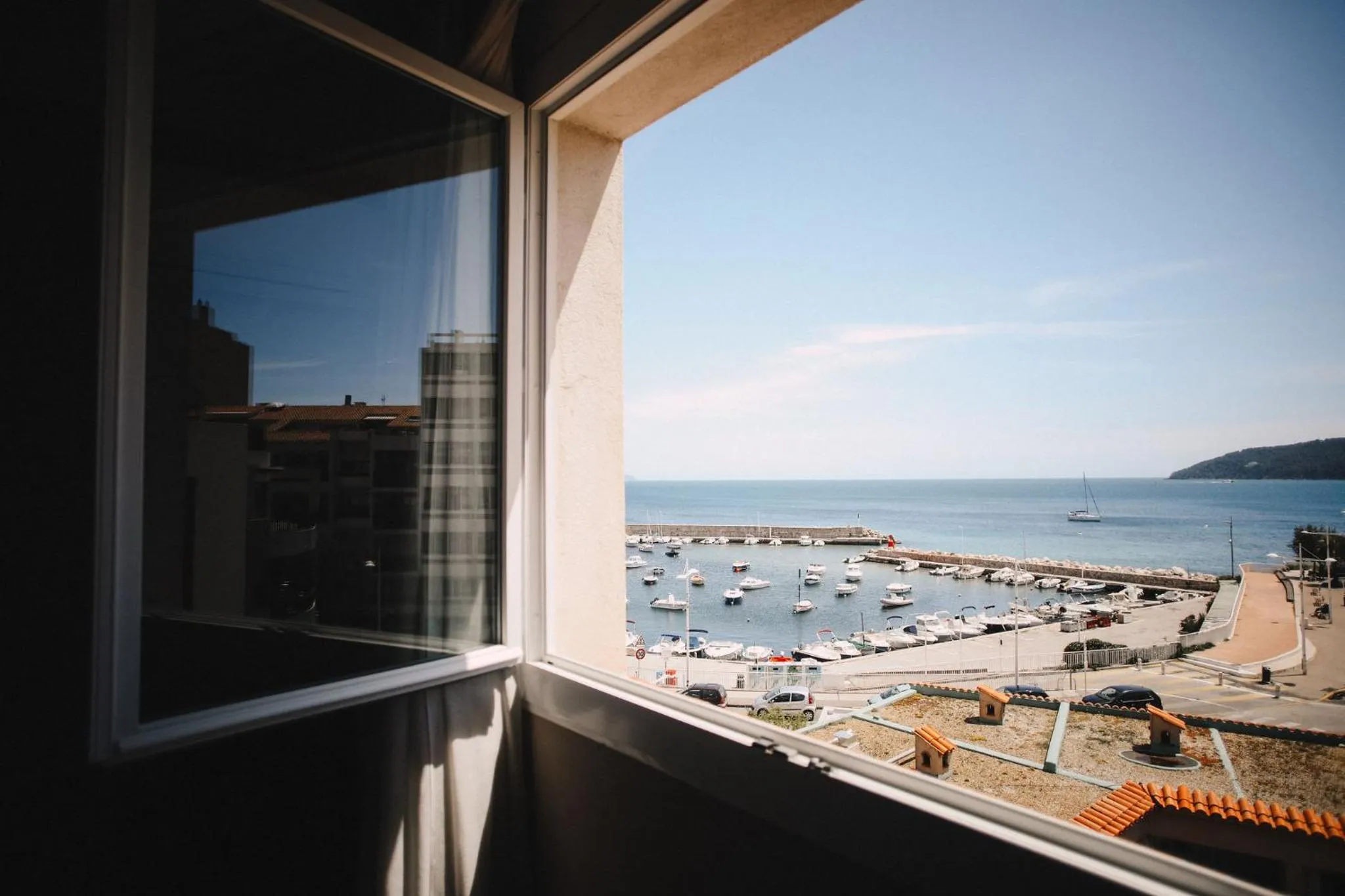 Sea view in Best Western Plus La Corniche