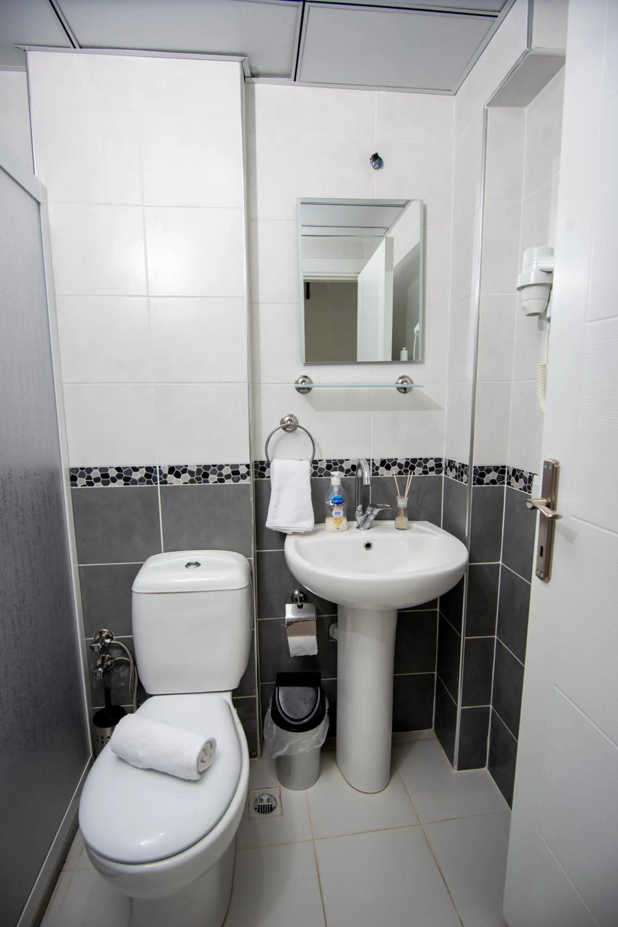 Toilet in Arney Suites