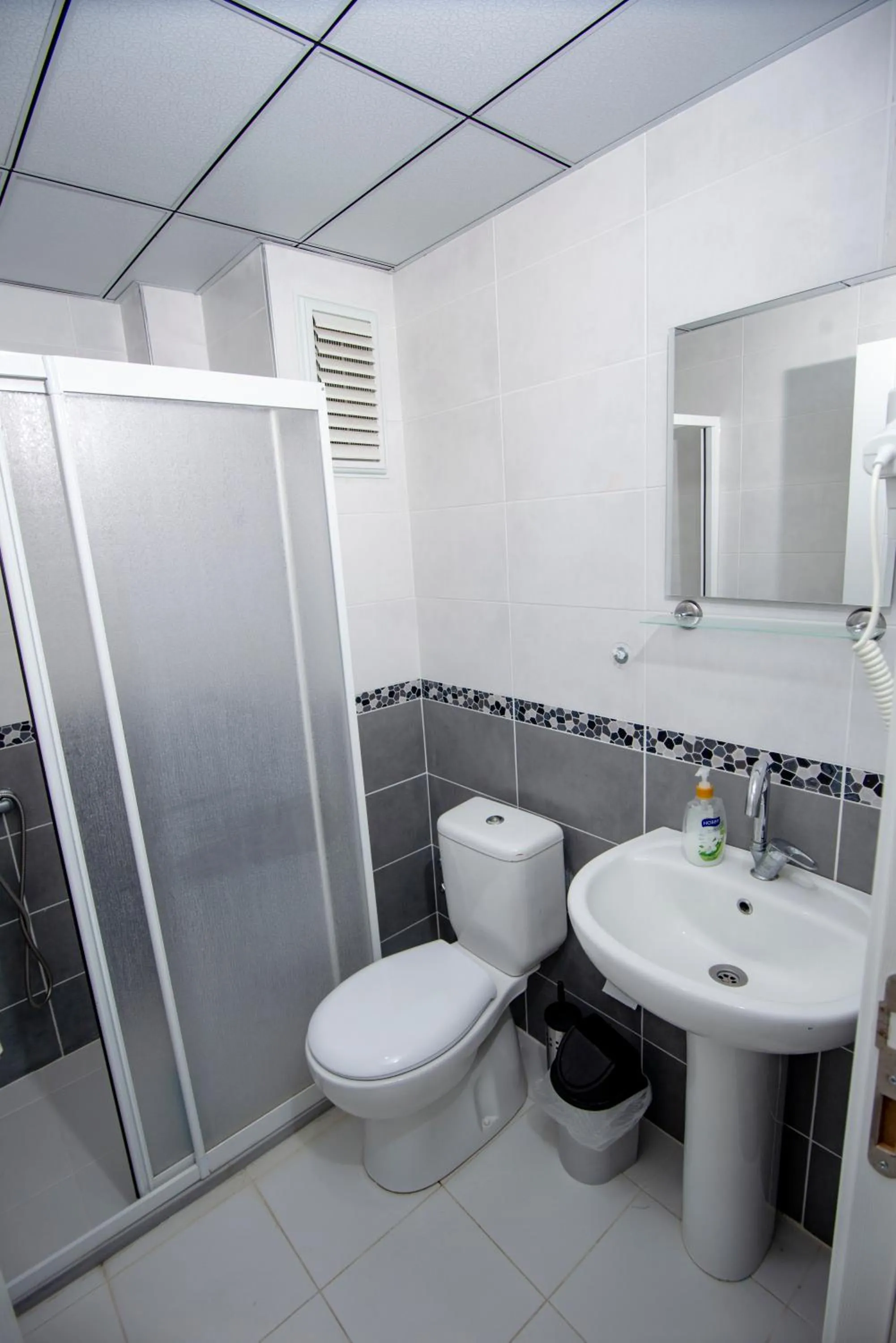 Shower in Arney Suites