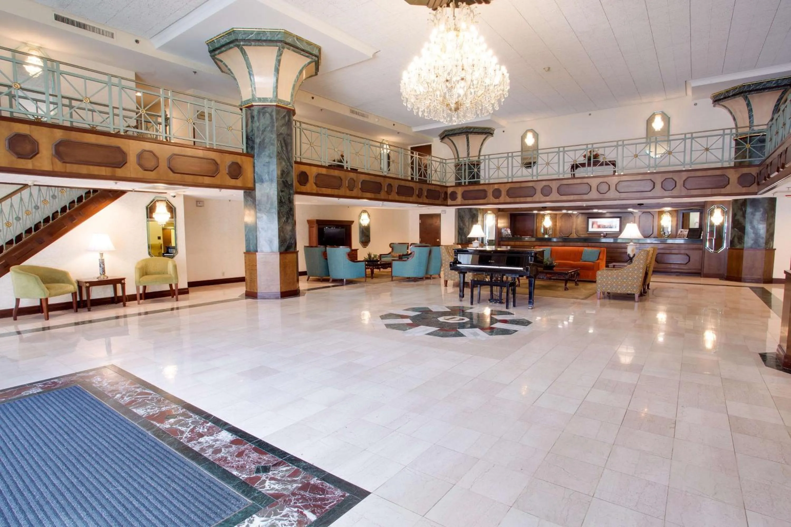 Lobby or reception in Pear Tree Inn St Louis Convention Center