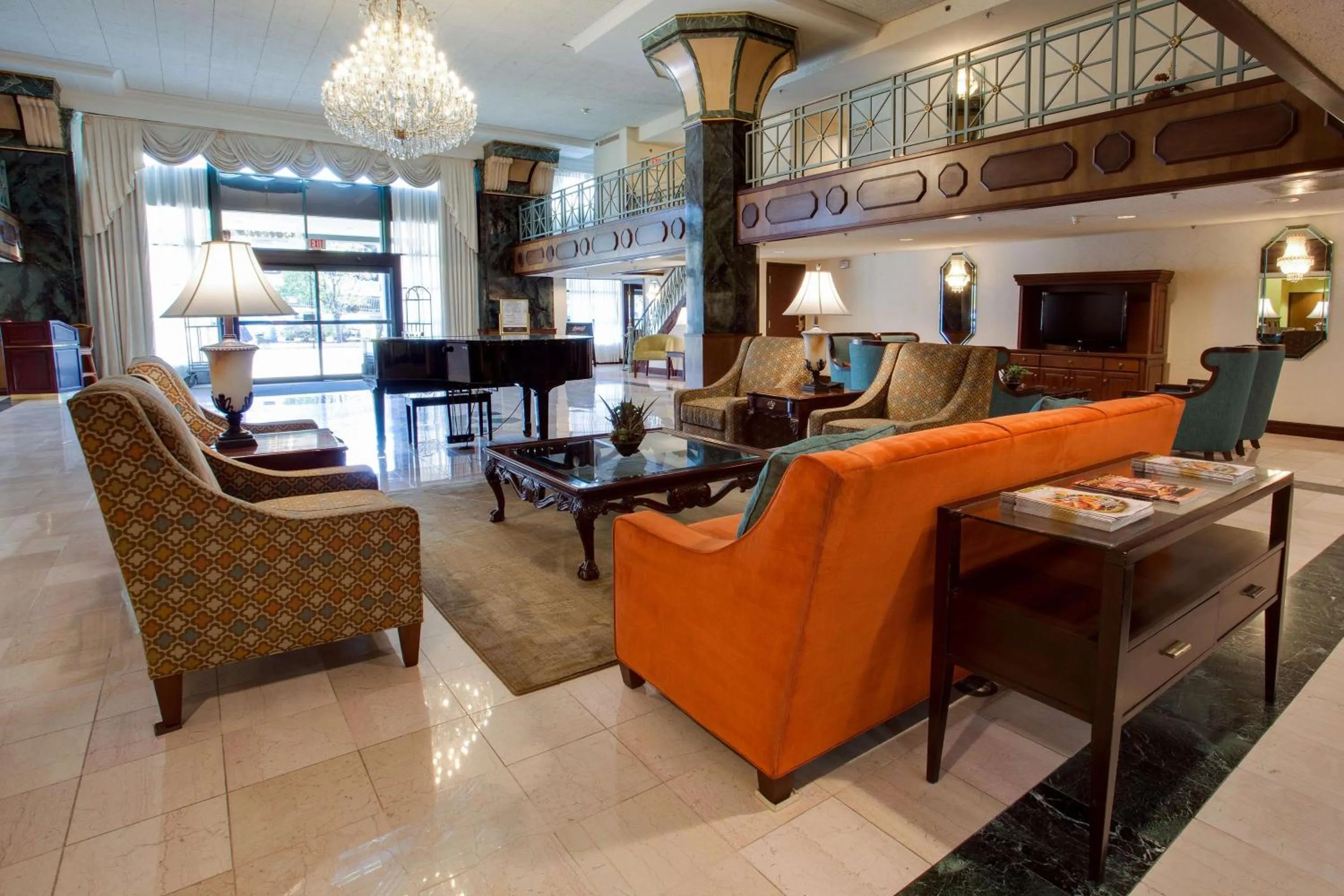 Lobby or reception in Pear Tree Inn St Louis Convention Center