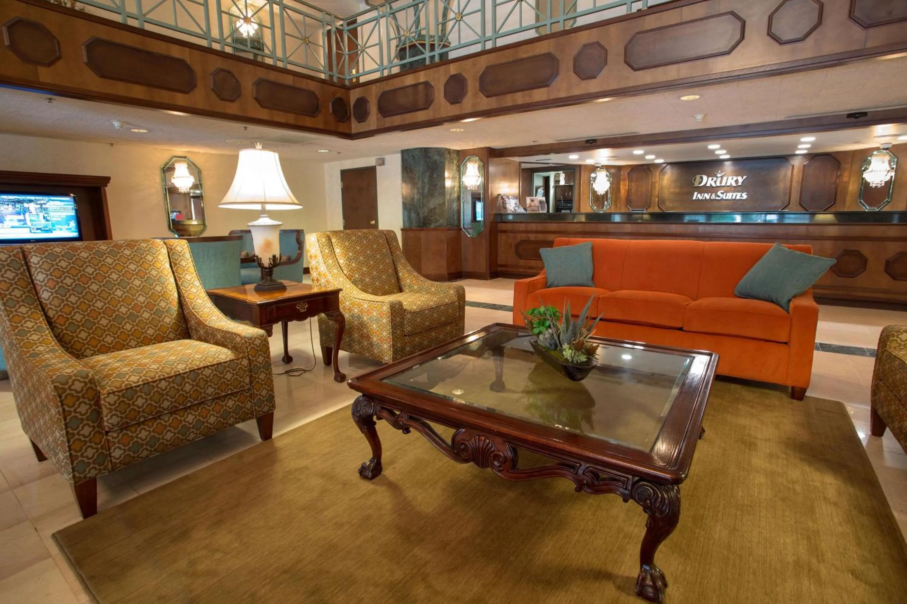 Lobby or reception in Pear Tree Inn St Louis Convention Center