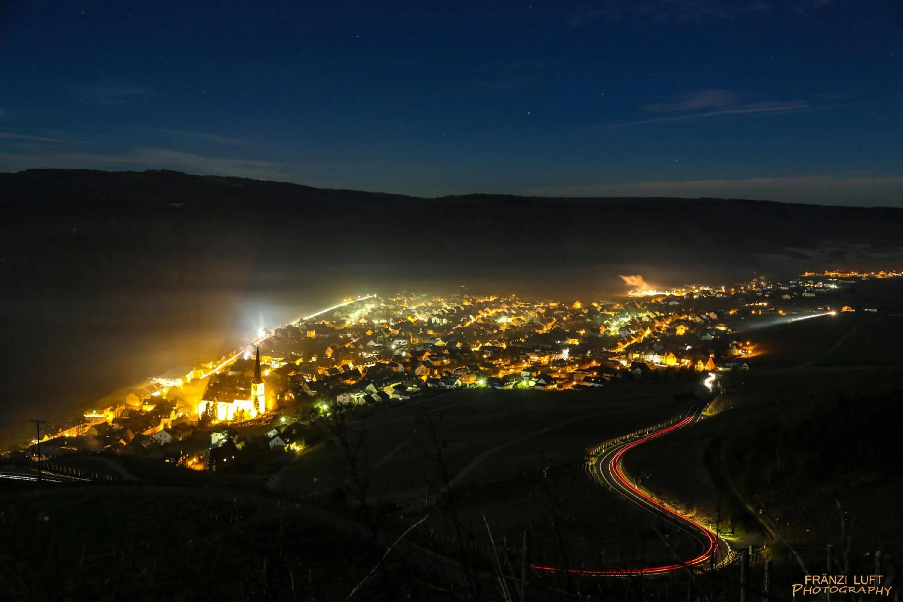 Bird's eye view in Rieslingquartier - Mosel Wein Hotel