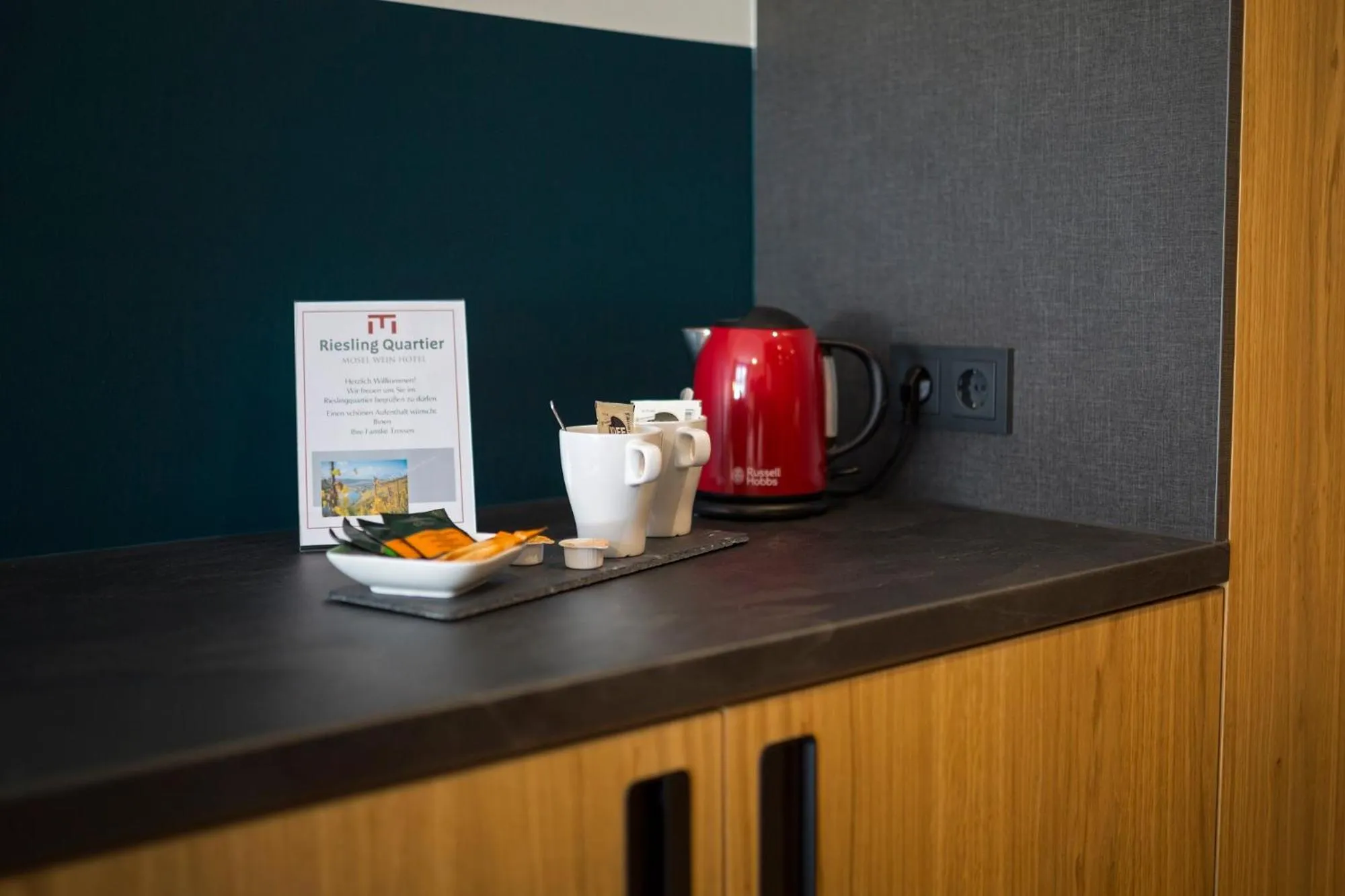 Kitchen or kitchenette in Rieslingquartier - Mosel Wein Hotel