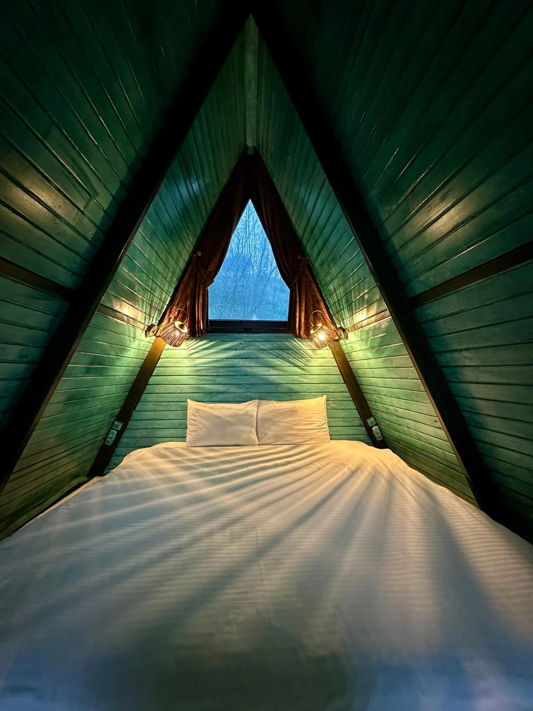 Bed in Kadifeli Konak Hotel & Bungalow