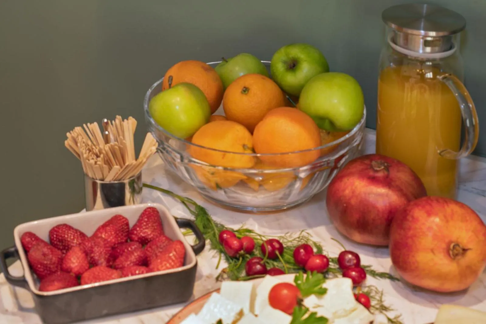 Buffet breakfast in Nika otel & cafe