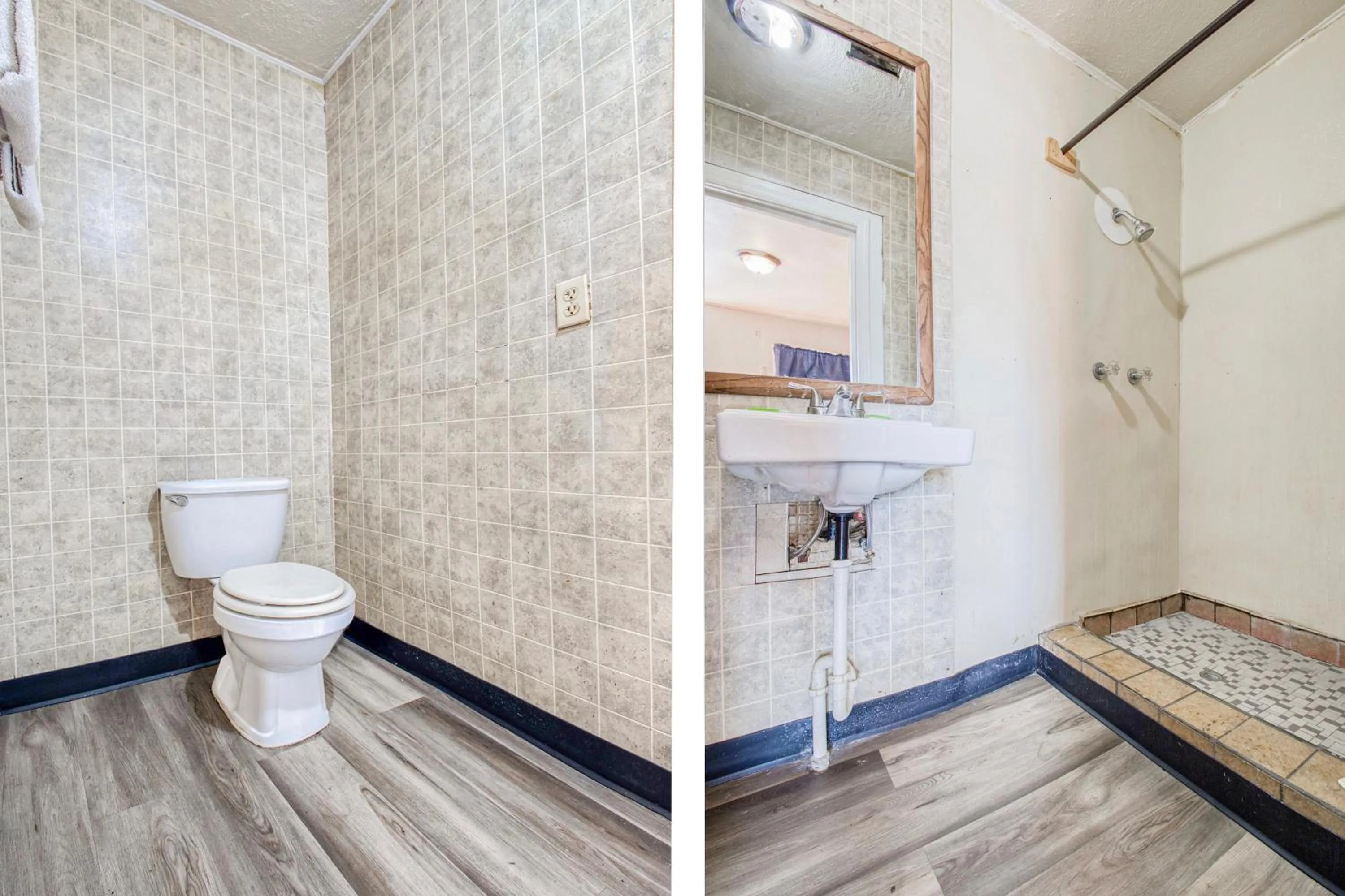 Bathroom in Hotel O Best Rest Inn Springfield US 36