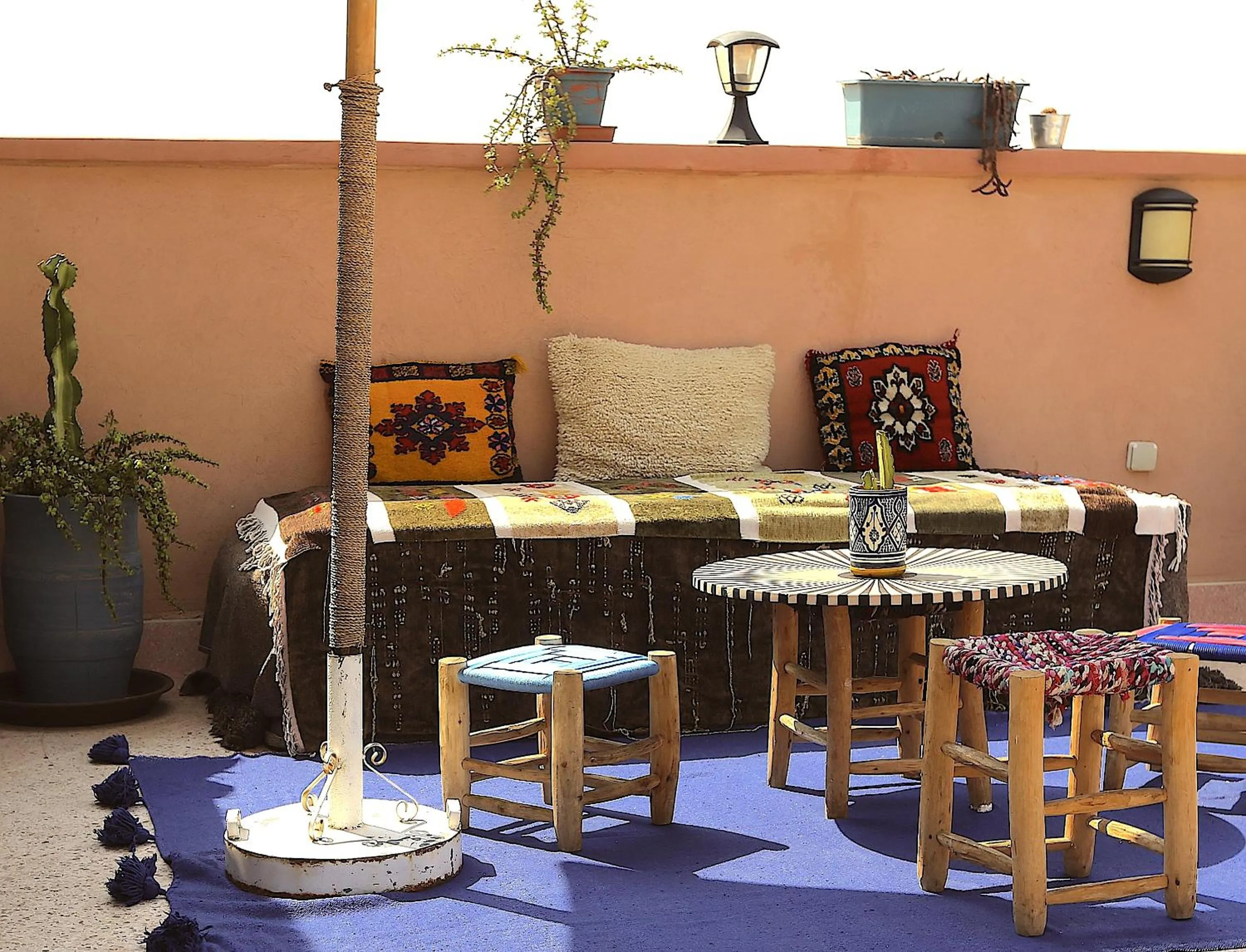 Patio in Riad Ambre et Jasmin