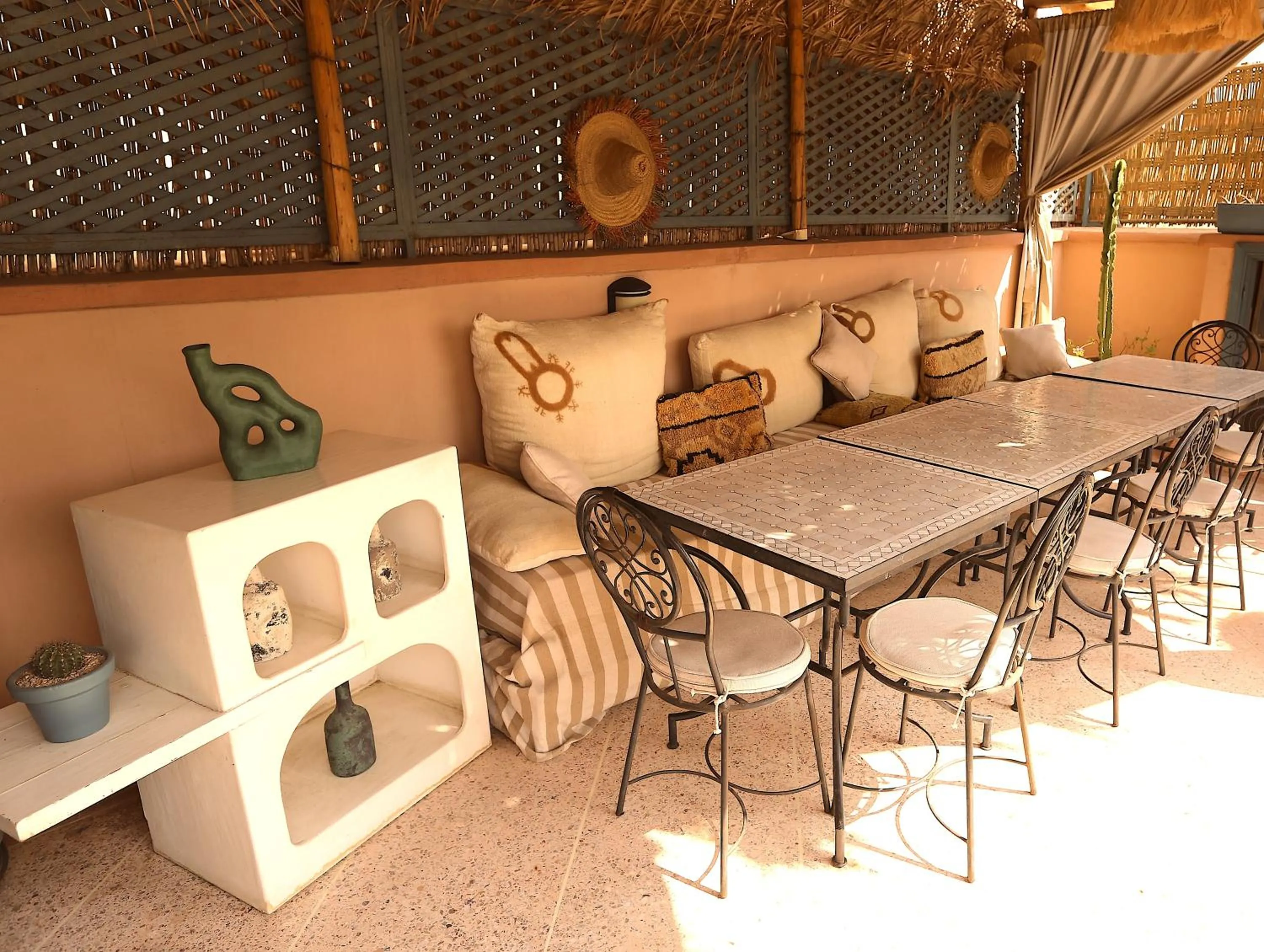 Patio in Riad Ambre et Jasmin