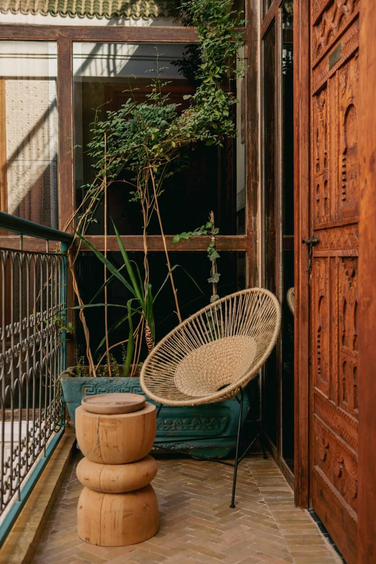 Patio in Riad Ambre et Jasmin
