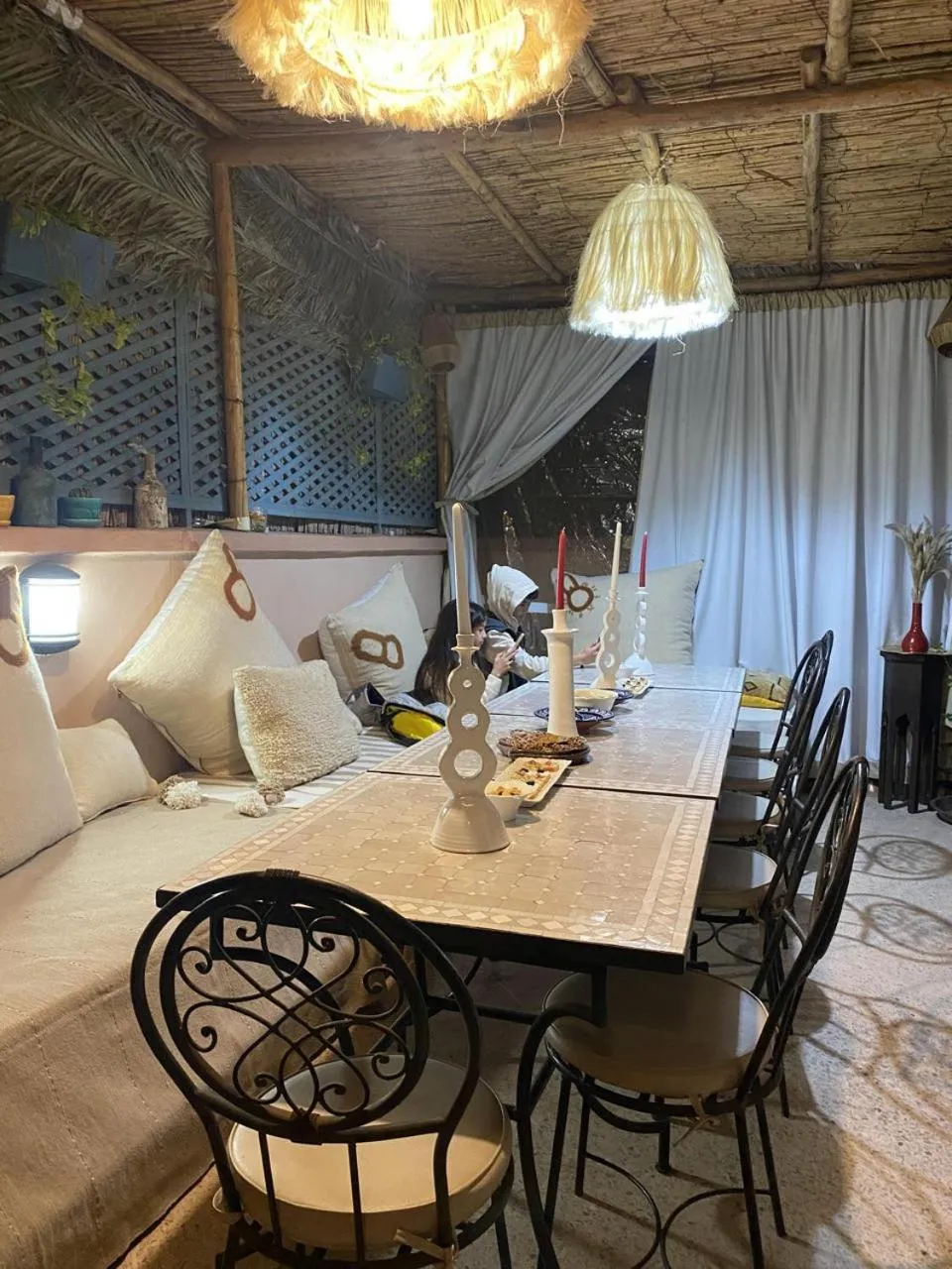 Patio in Riad Ambre et Jasmin