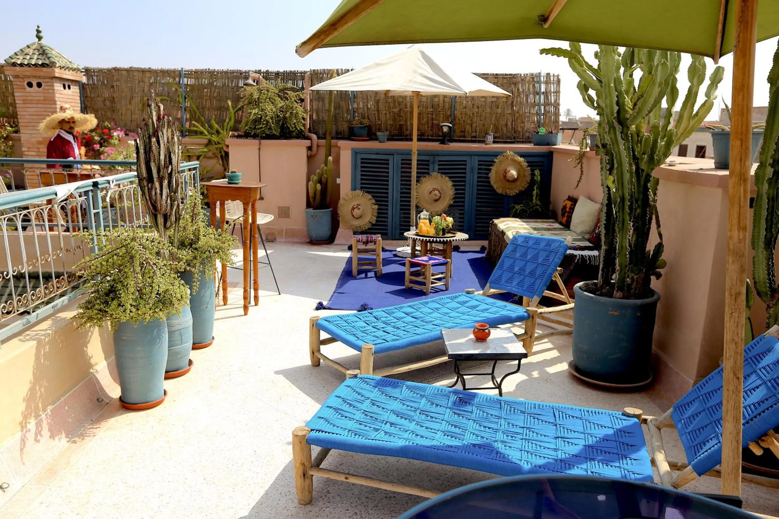 Patio in Riad Ambre et Jasmin