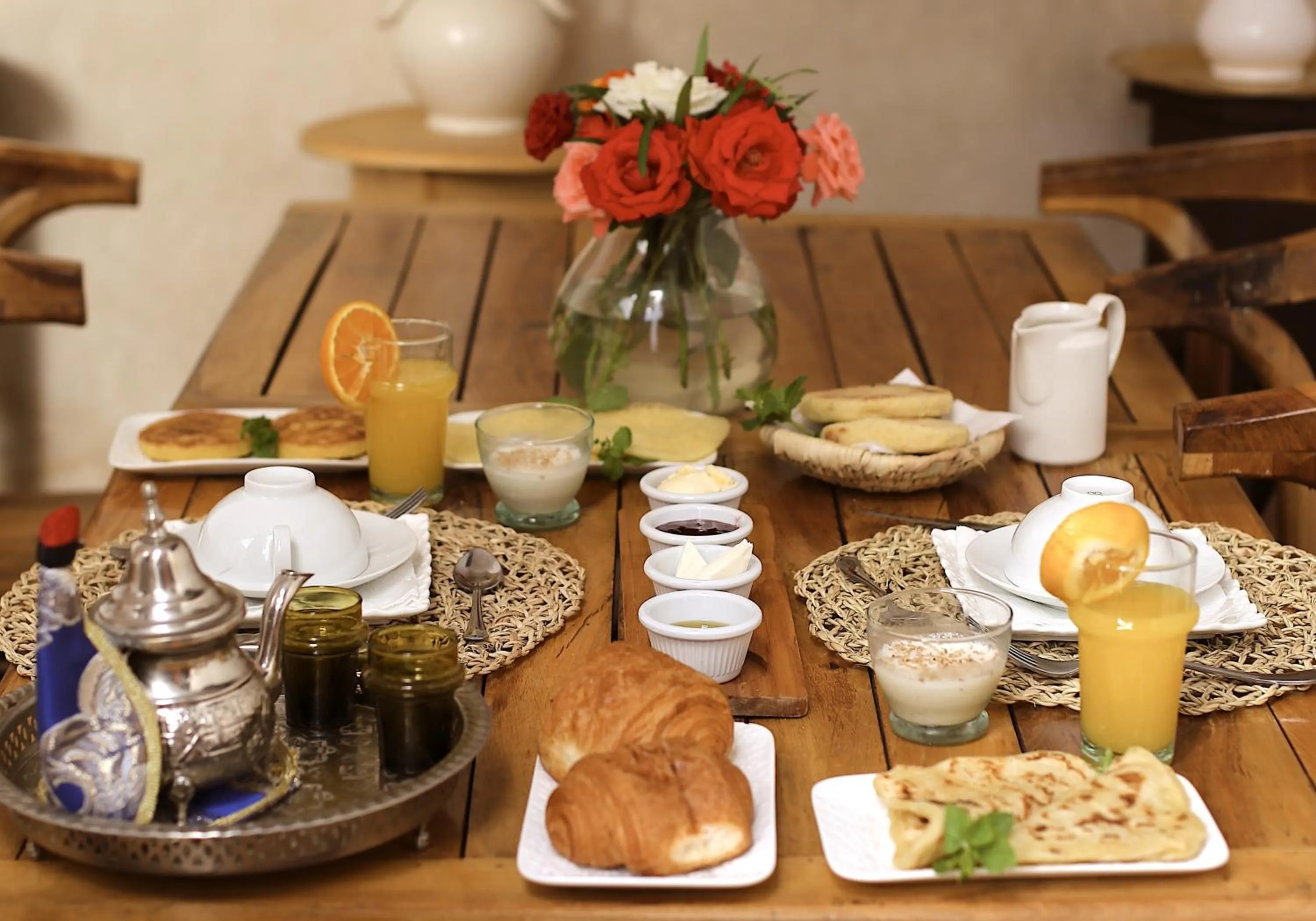 Breakfast in Riad Ambre et Jasmin