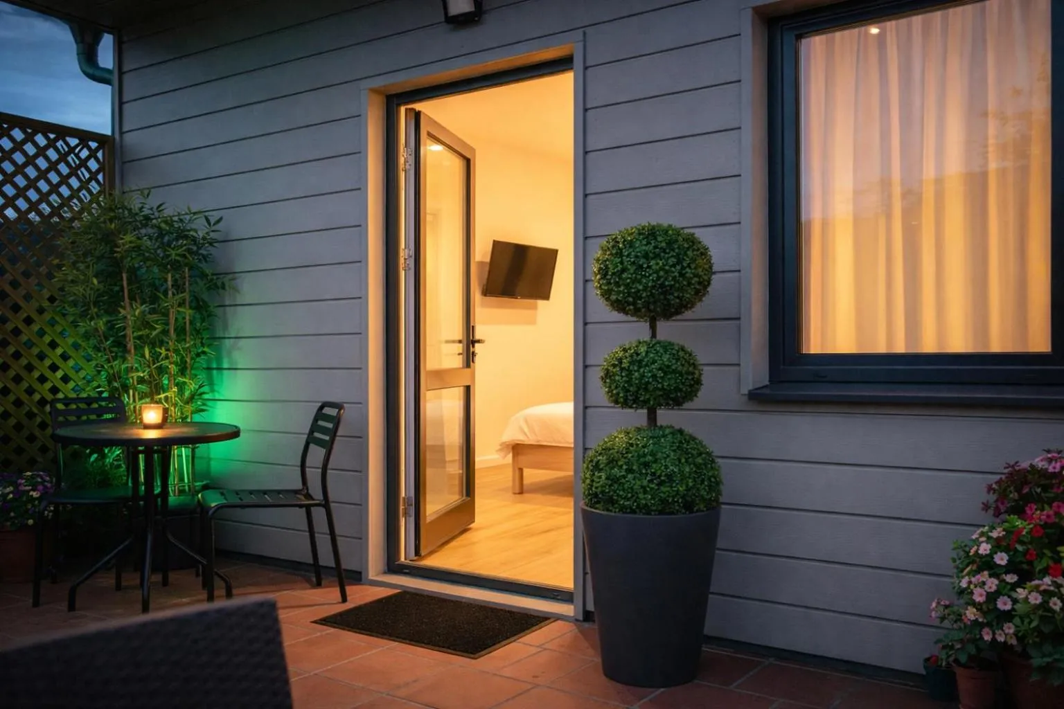 Garden in valide-maide hotel