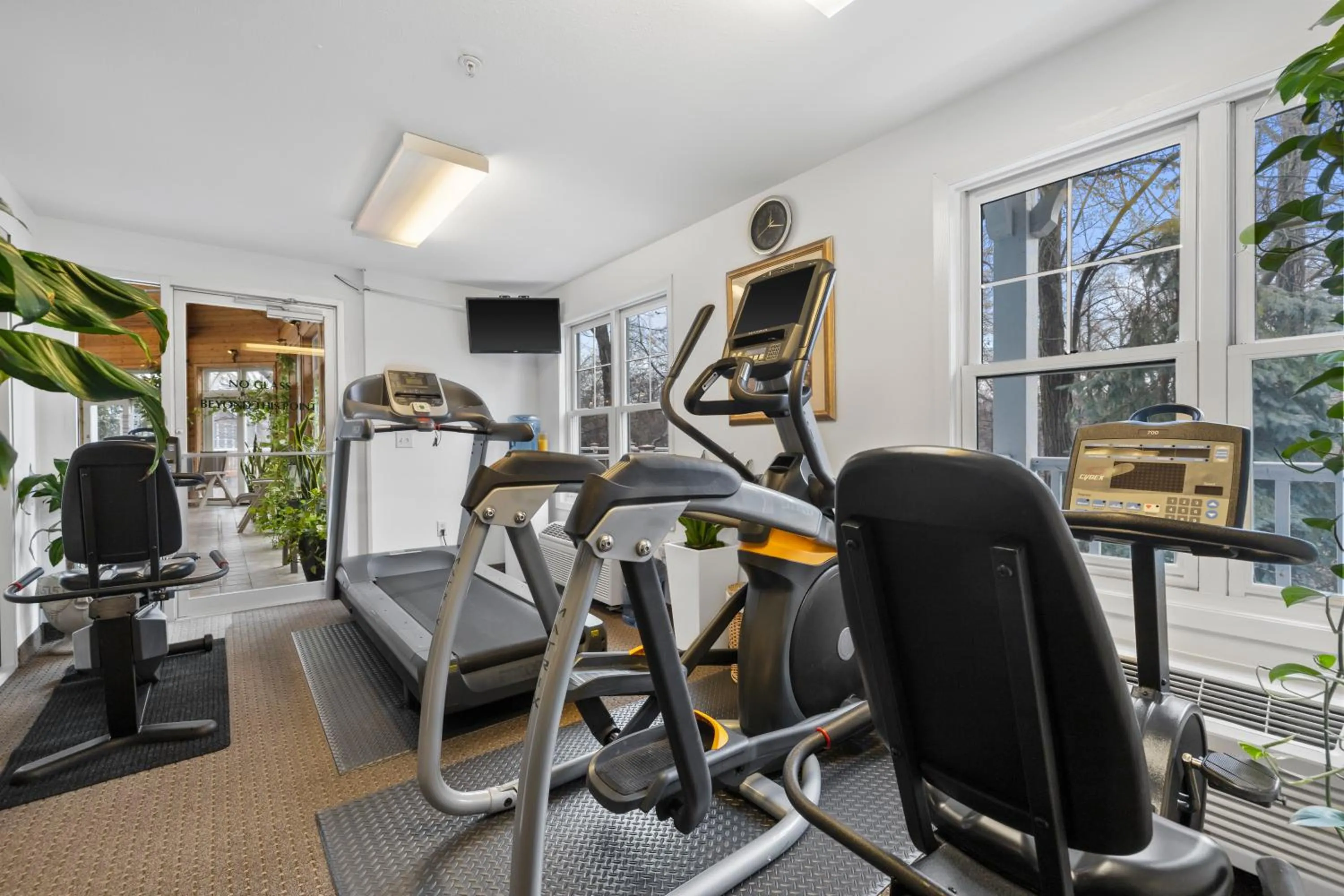 Fitness centre/facilities in Mill Creek Hotel