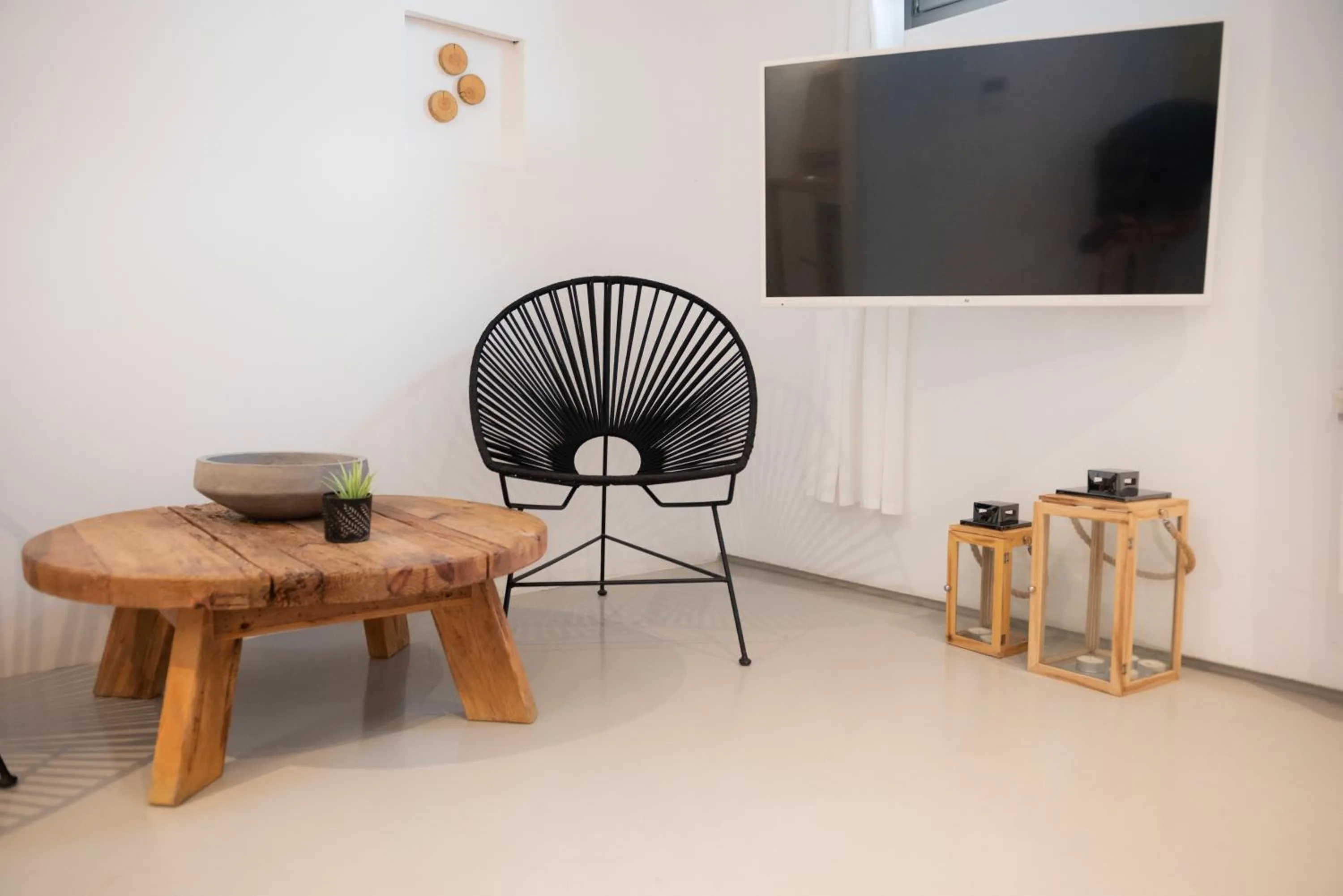 Living room in The Summit of Mykonos