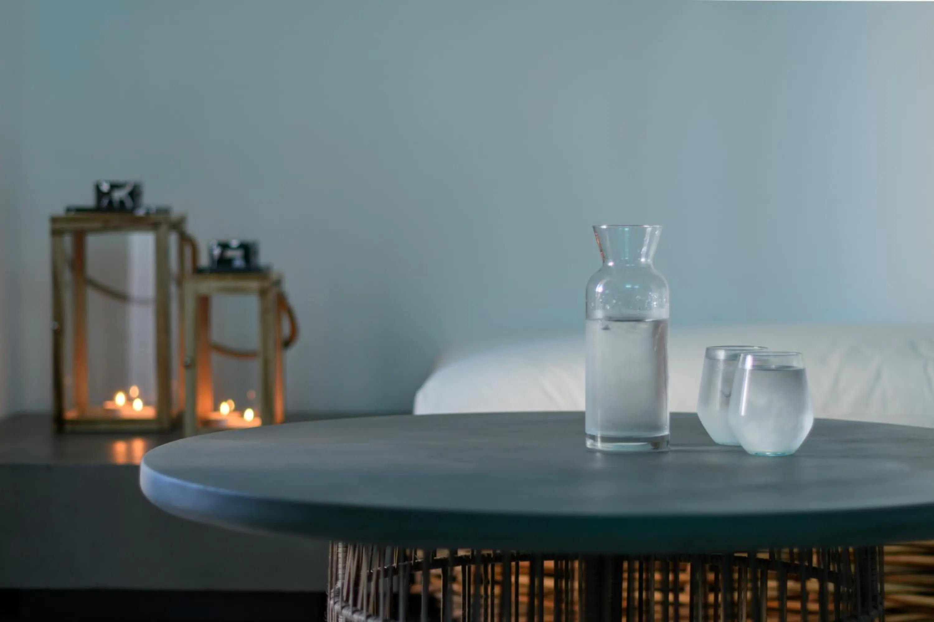 Night in The Summit of Mykonos