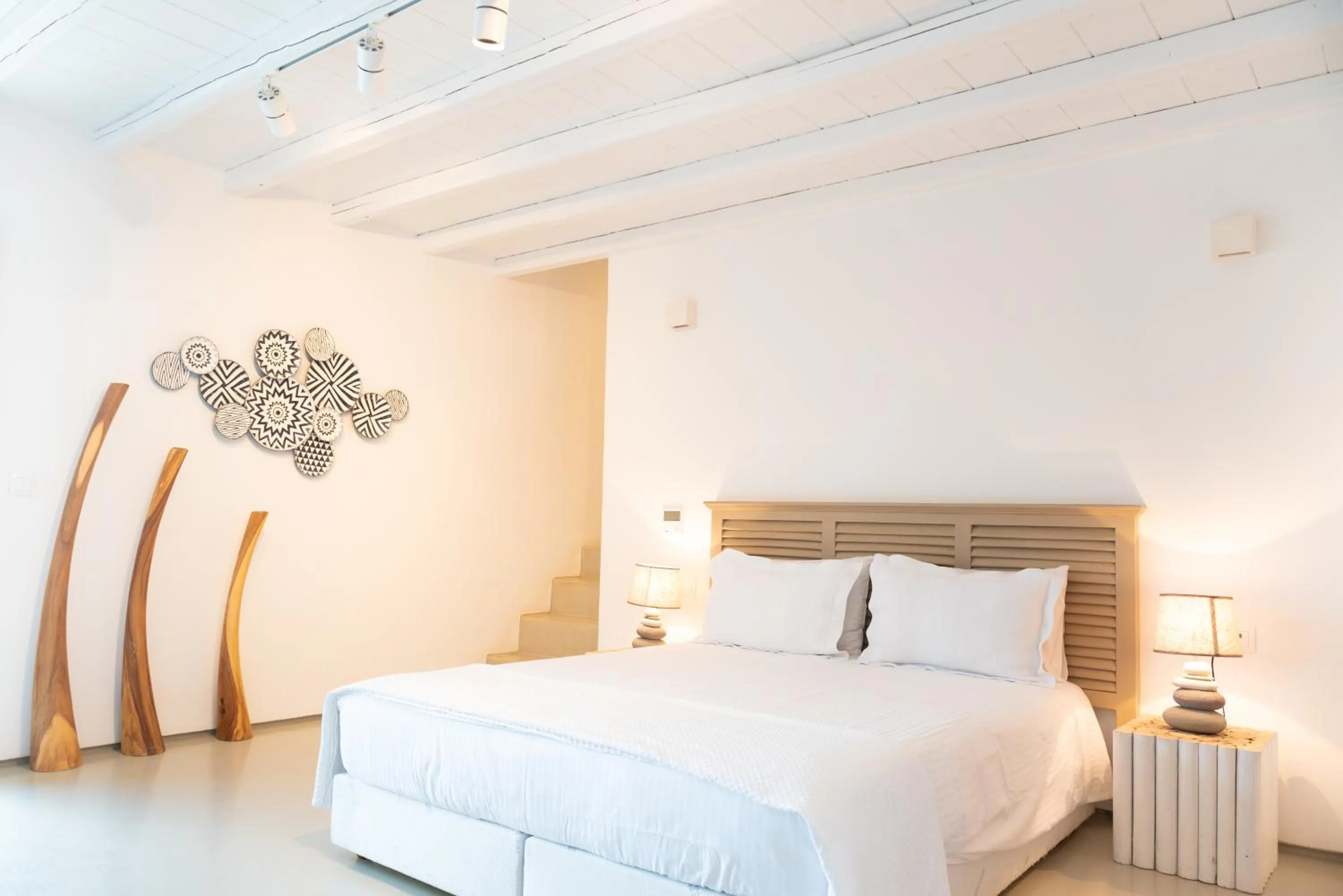 Bed in The Summit of Mykonos