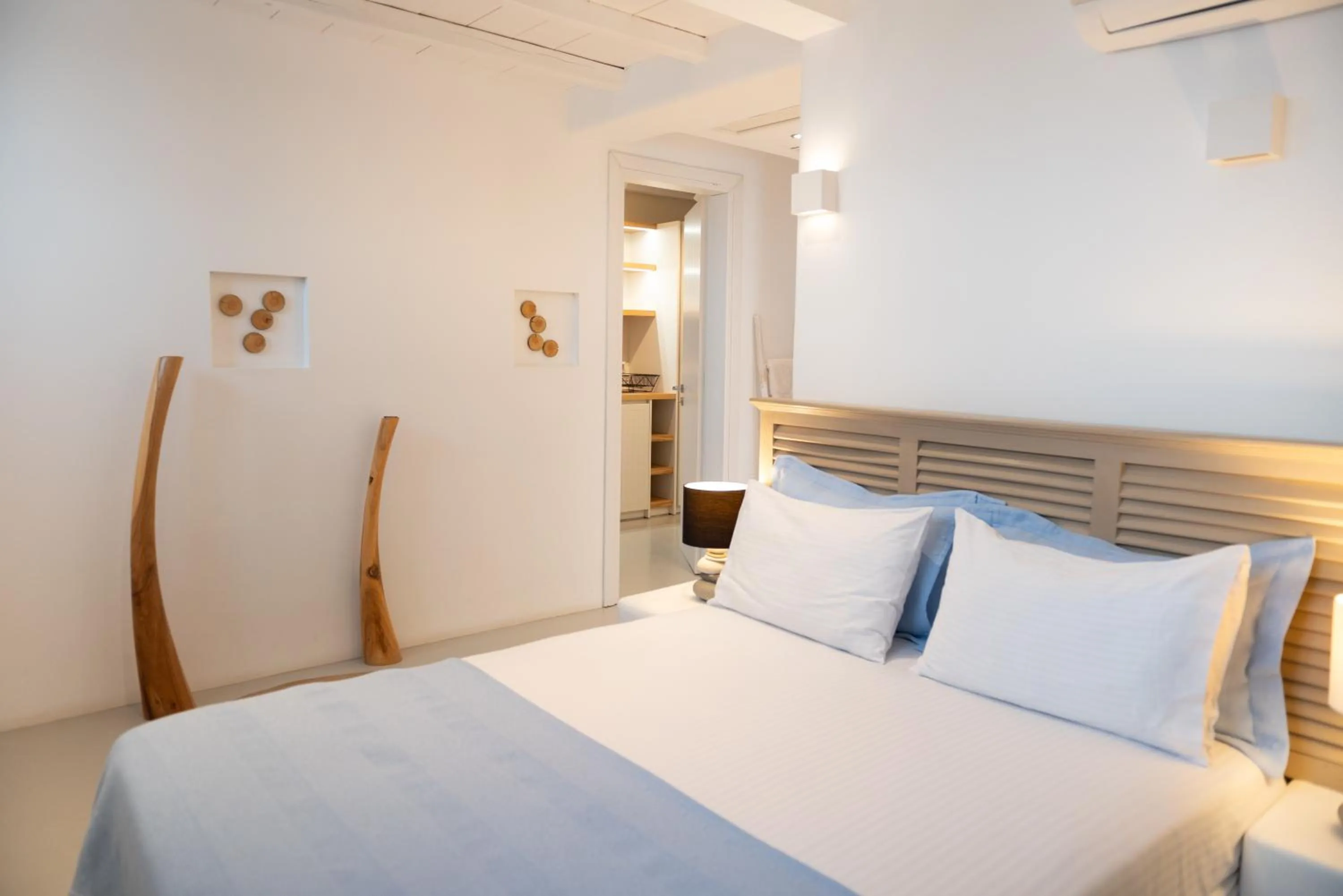 Bedroom, Bed in The Summit of Mykonos