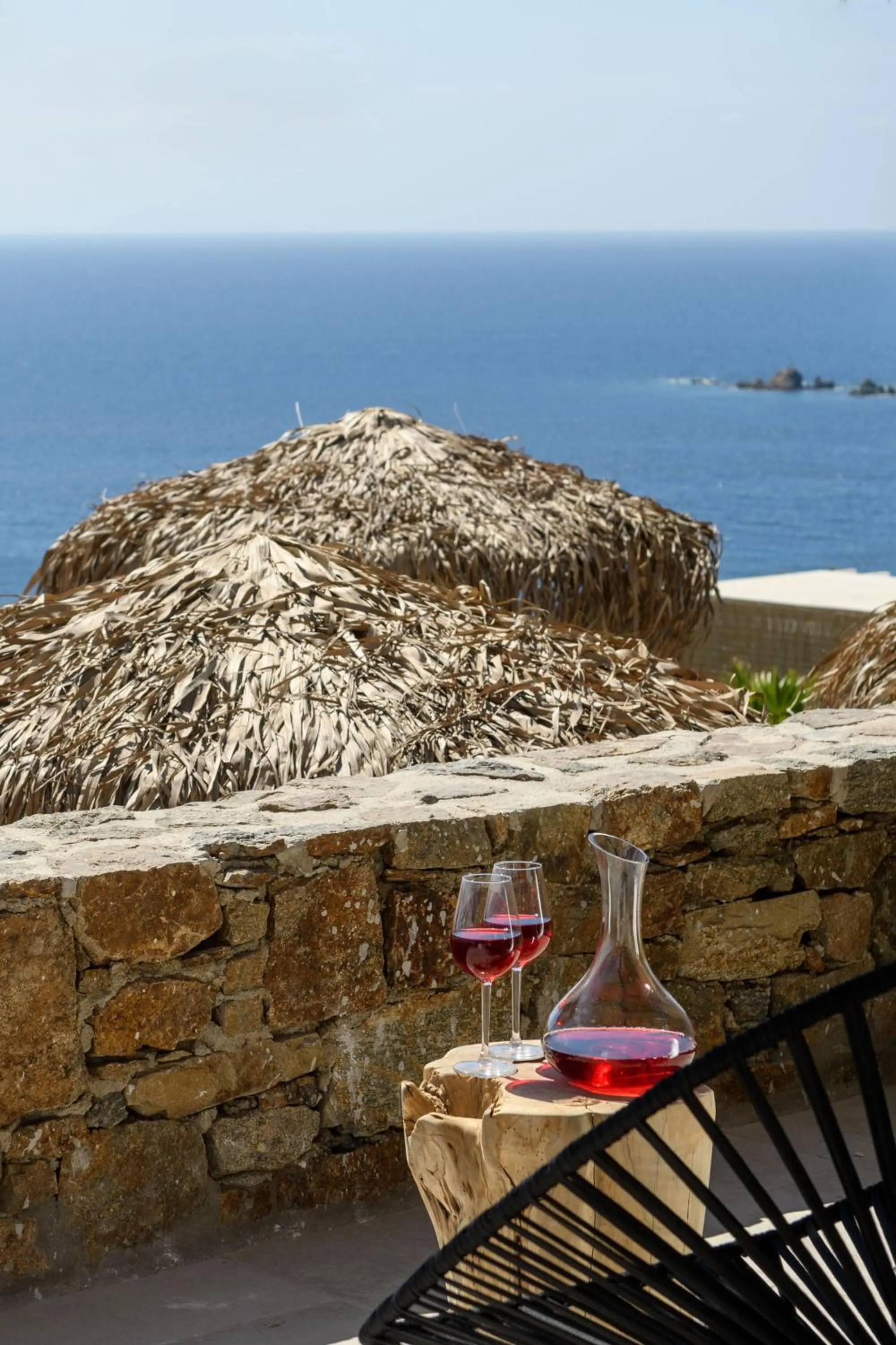 Natural landscape in The Summit of Mykonos