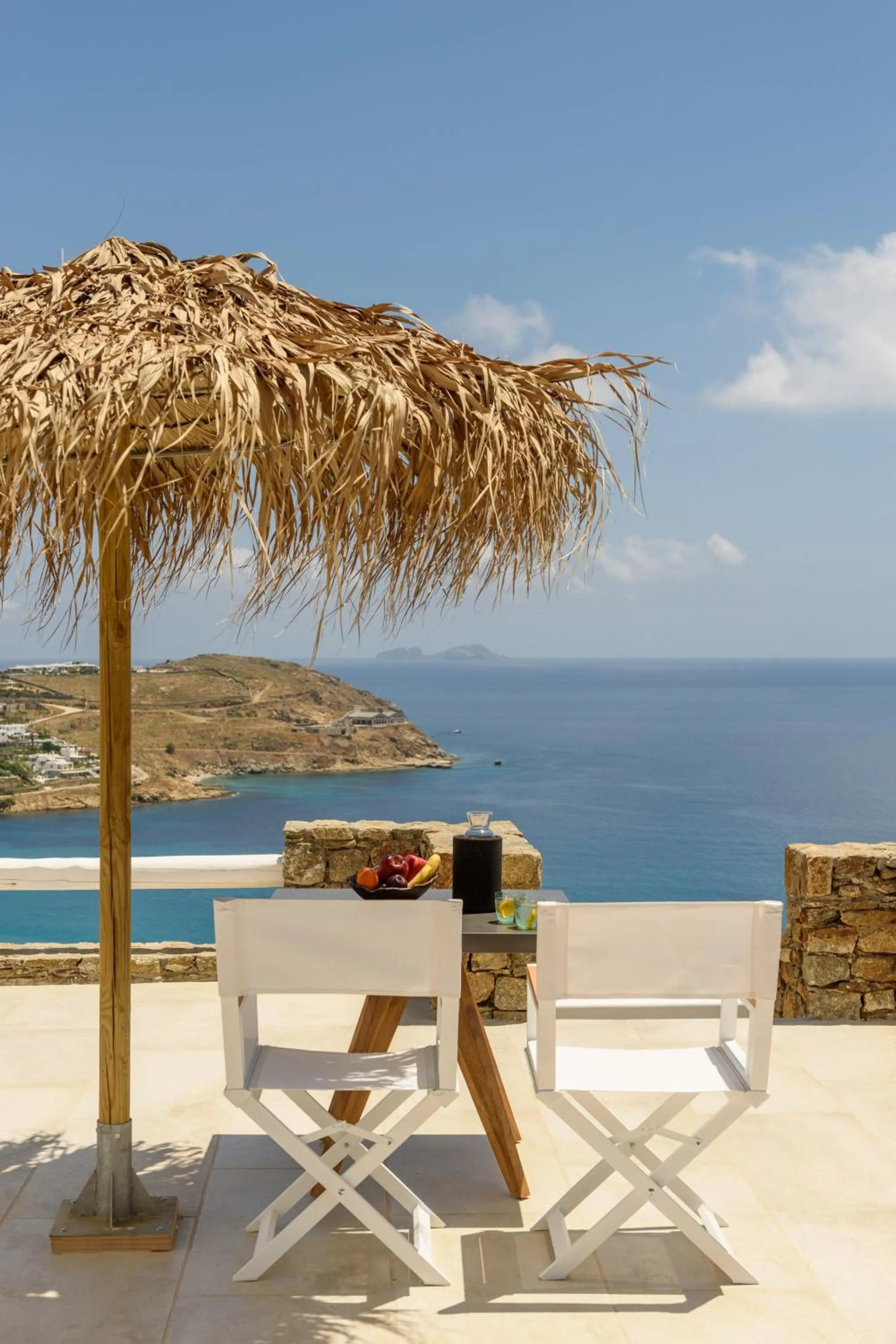 Patio in The Summit of Mykonos