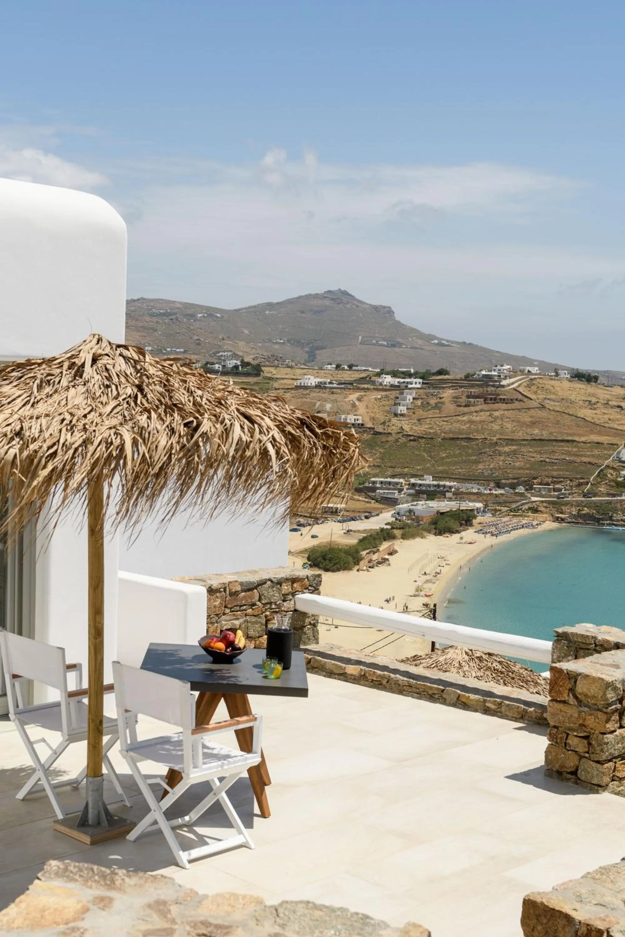 Patio in The Summit of Mykonos
