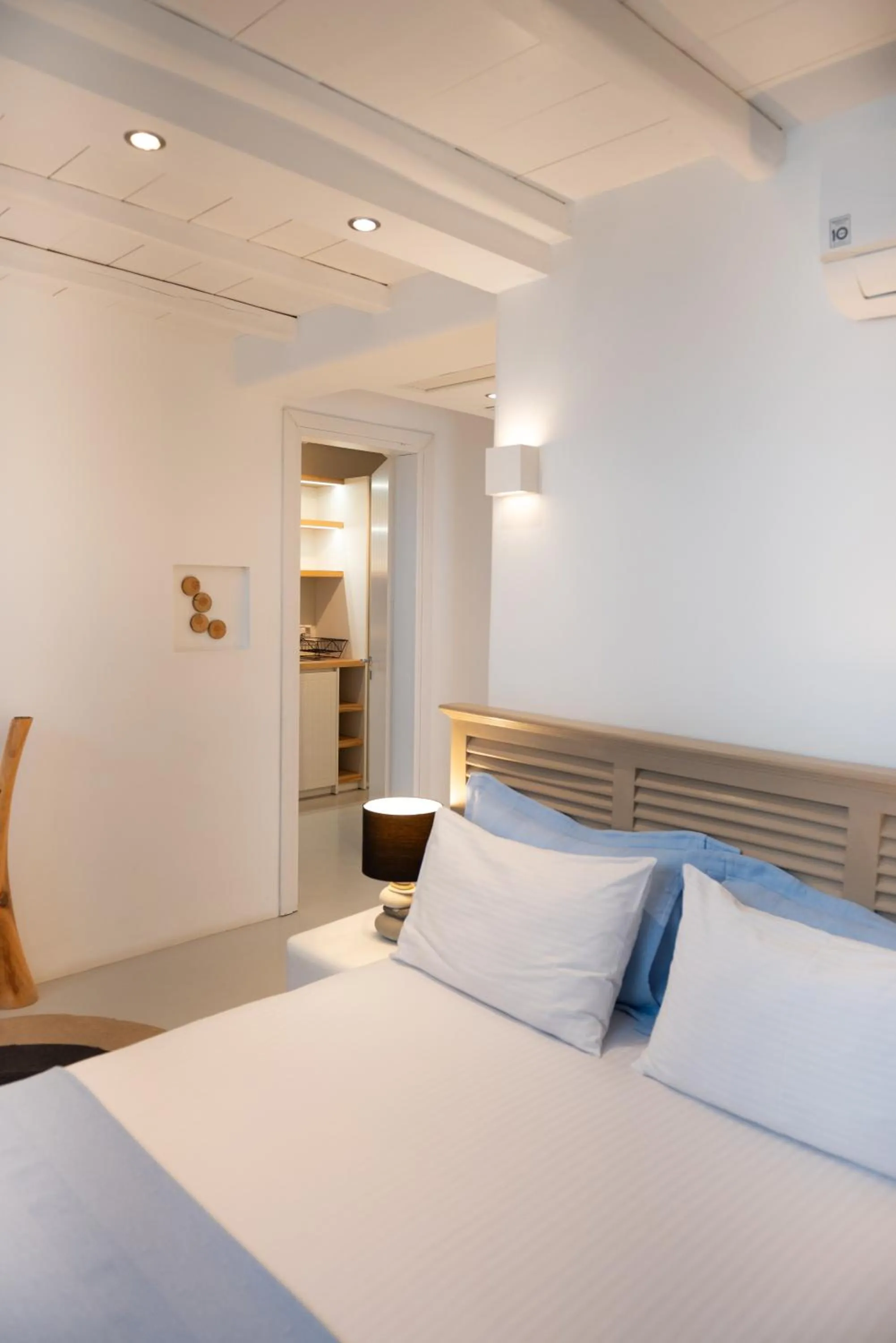 Bedroom, Bed in The Summit of Mykonos