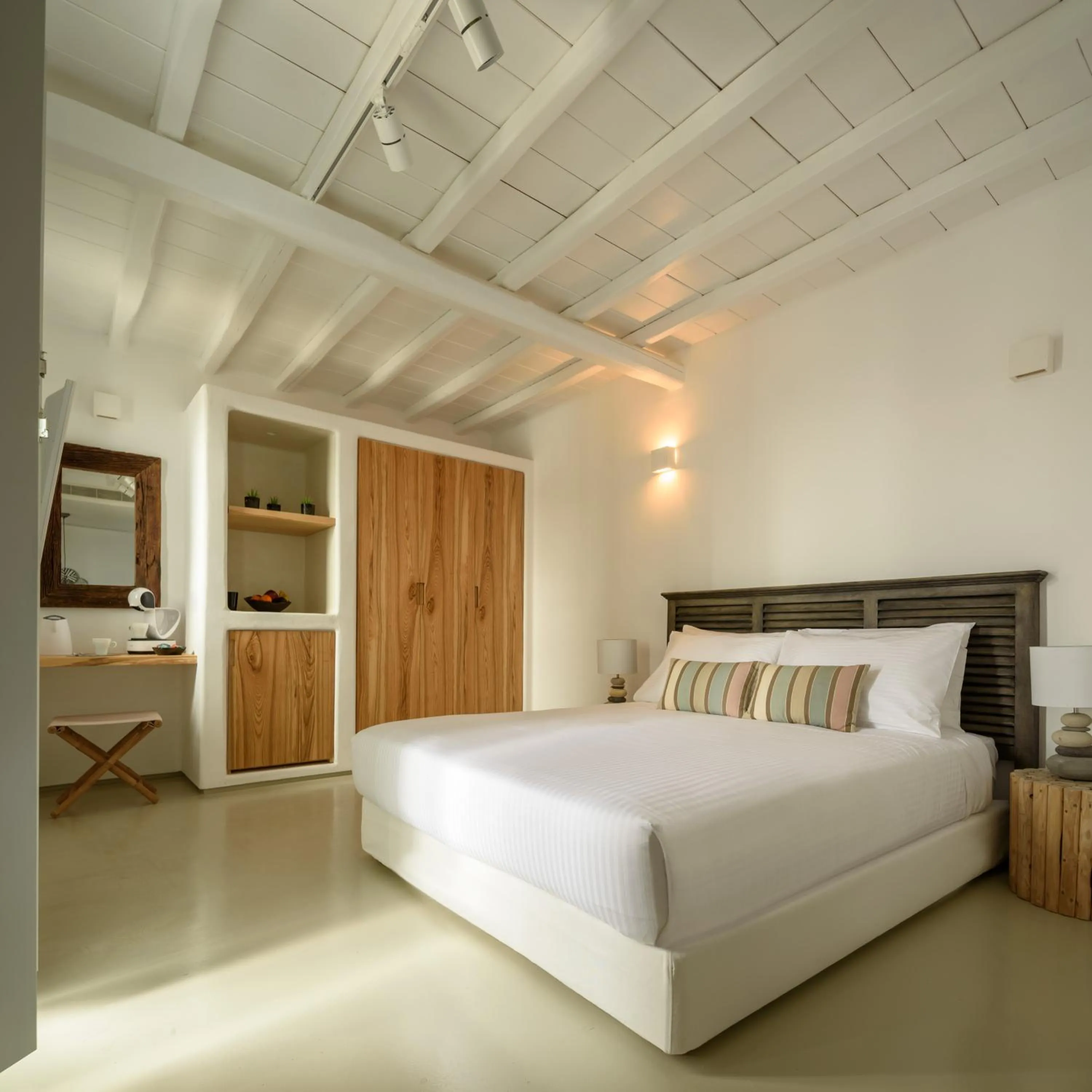 Bedroom, Bed in The Summit of Mykonos