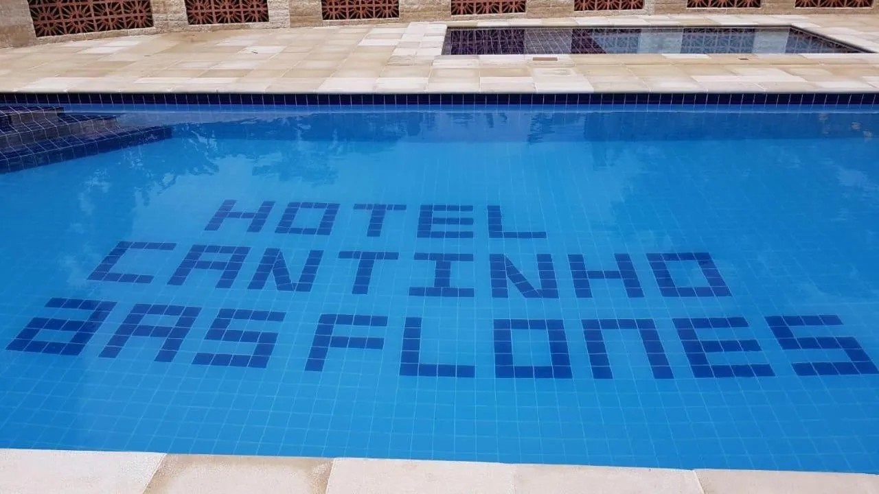 Pool view in HOTEL CANTINHO DAS FLORES