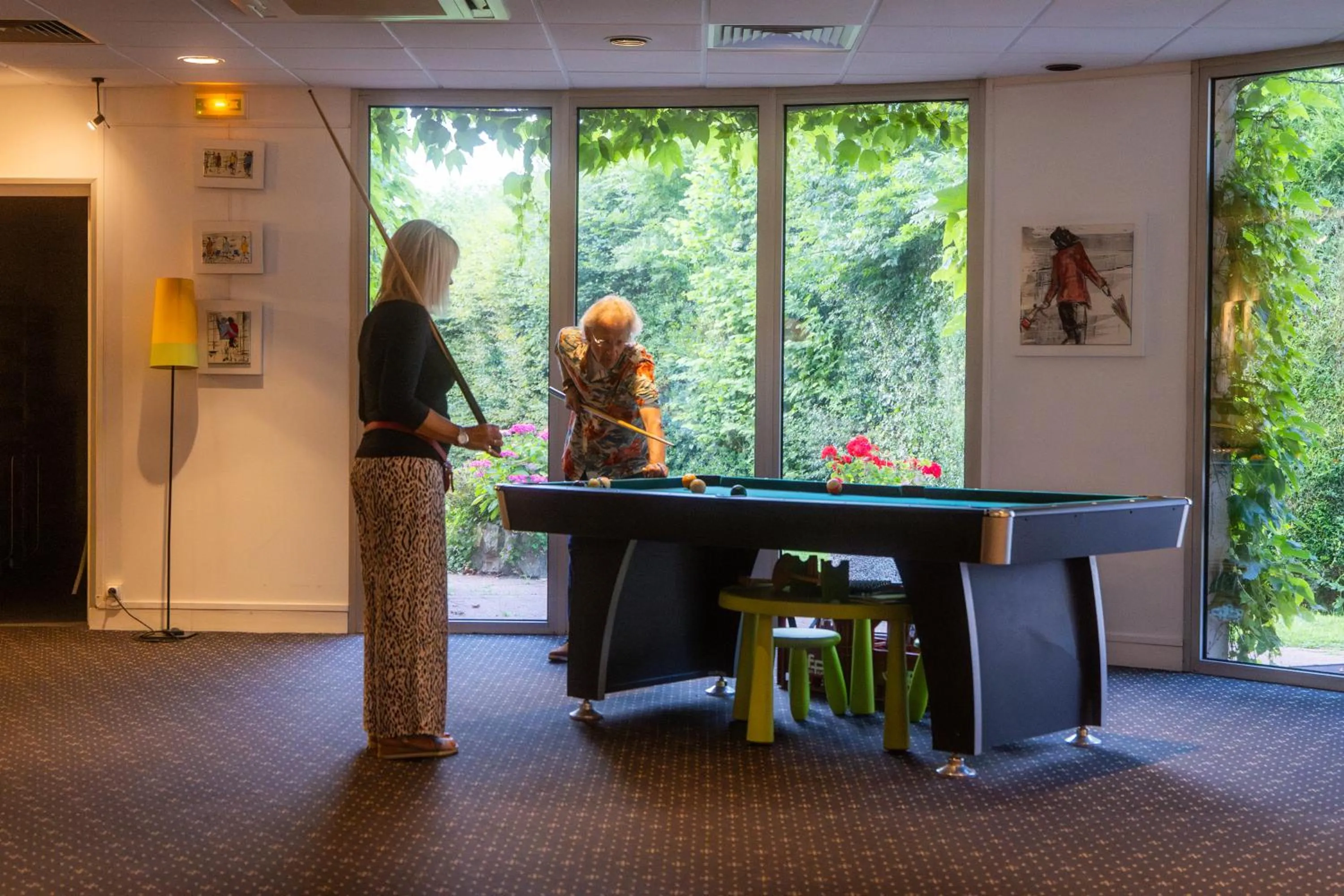 Billiard in La Berteliere, The Originals Relais