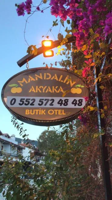 Logo/Certificate/Sign in MANDALİN AKYAKA