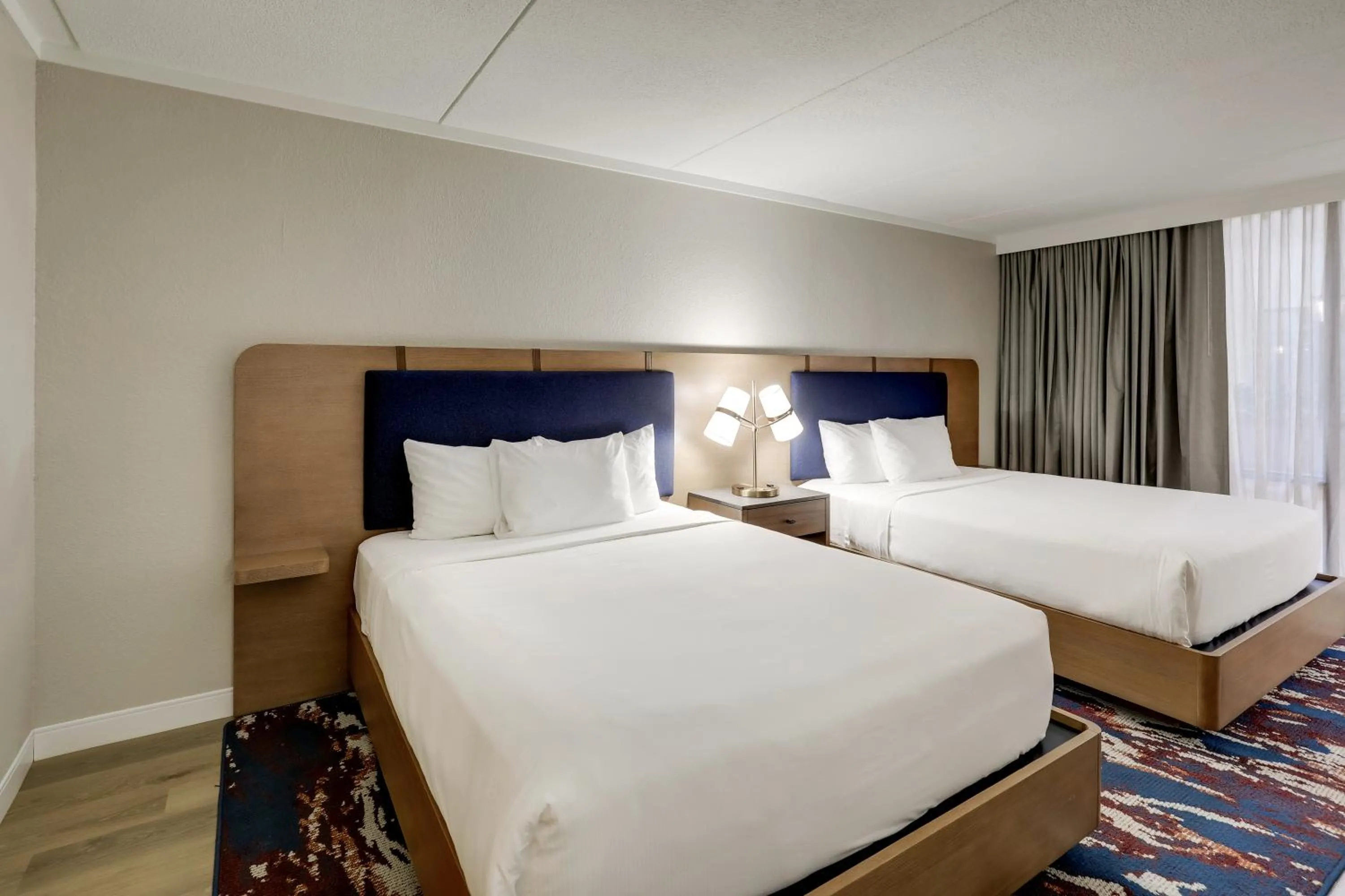 Bed in The Atrium Hotel on Third