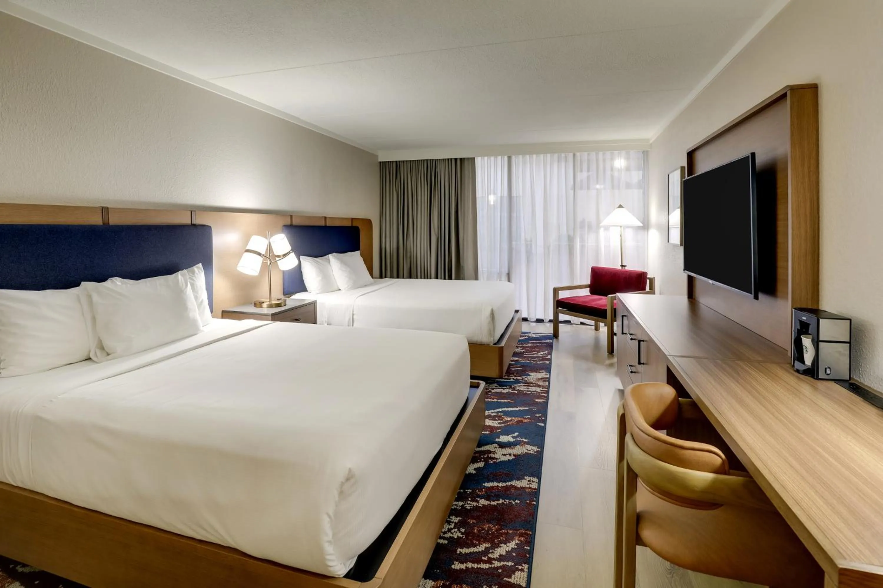 Bed in The Atrium Hotel on Third