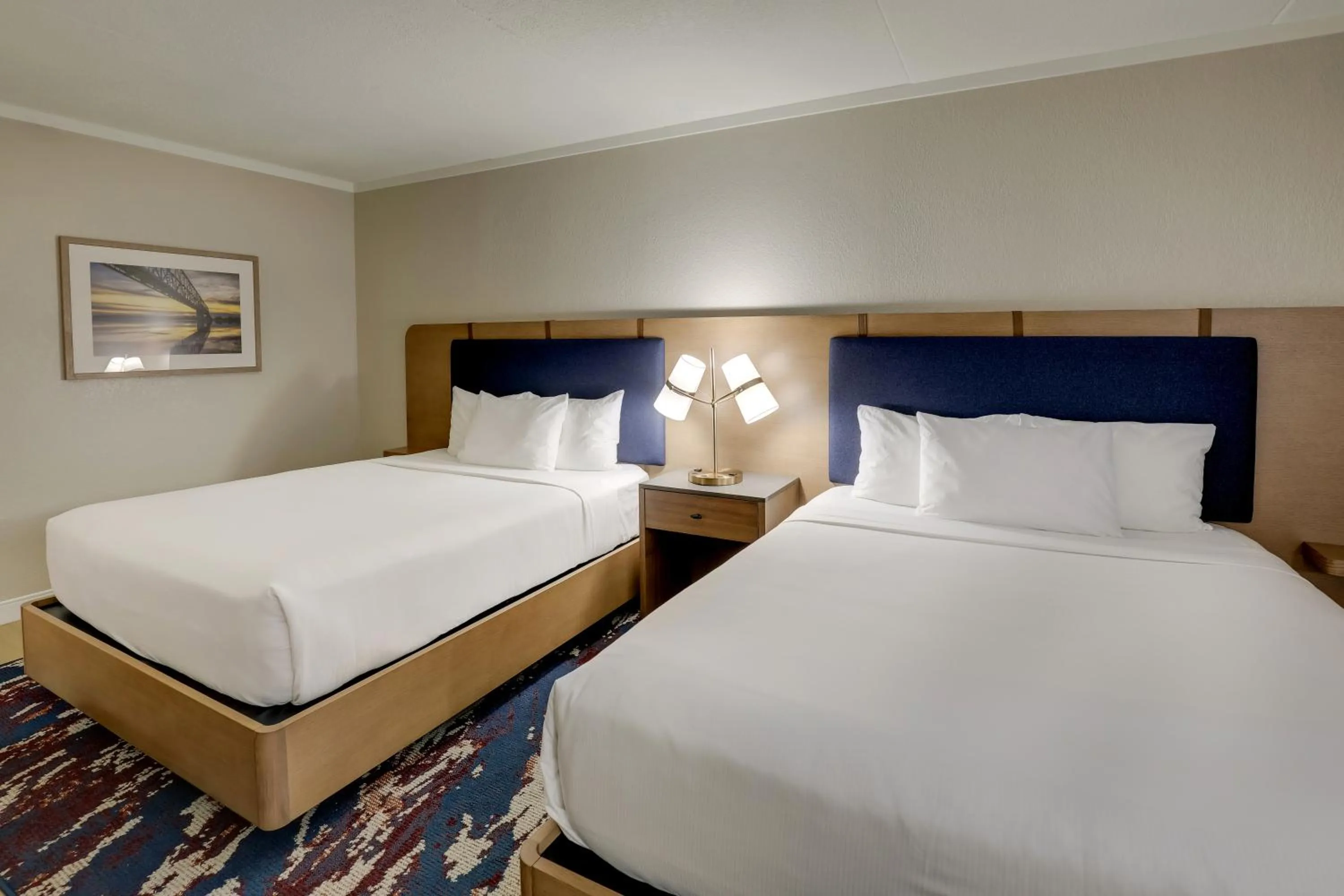 Bed in The Atrium Hotel on Third